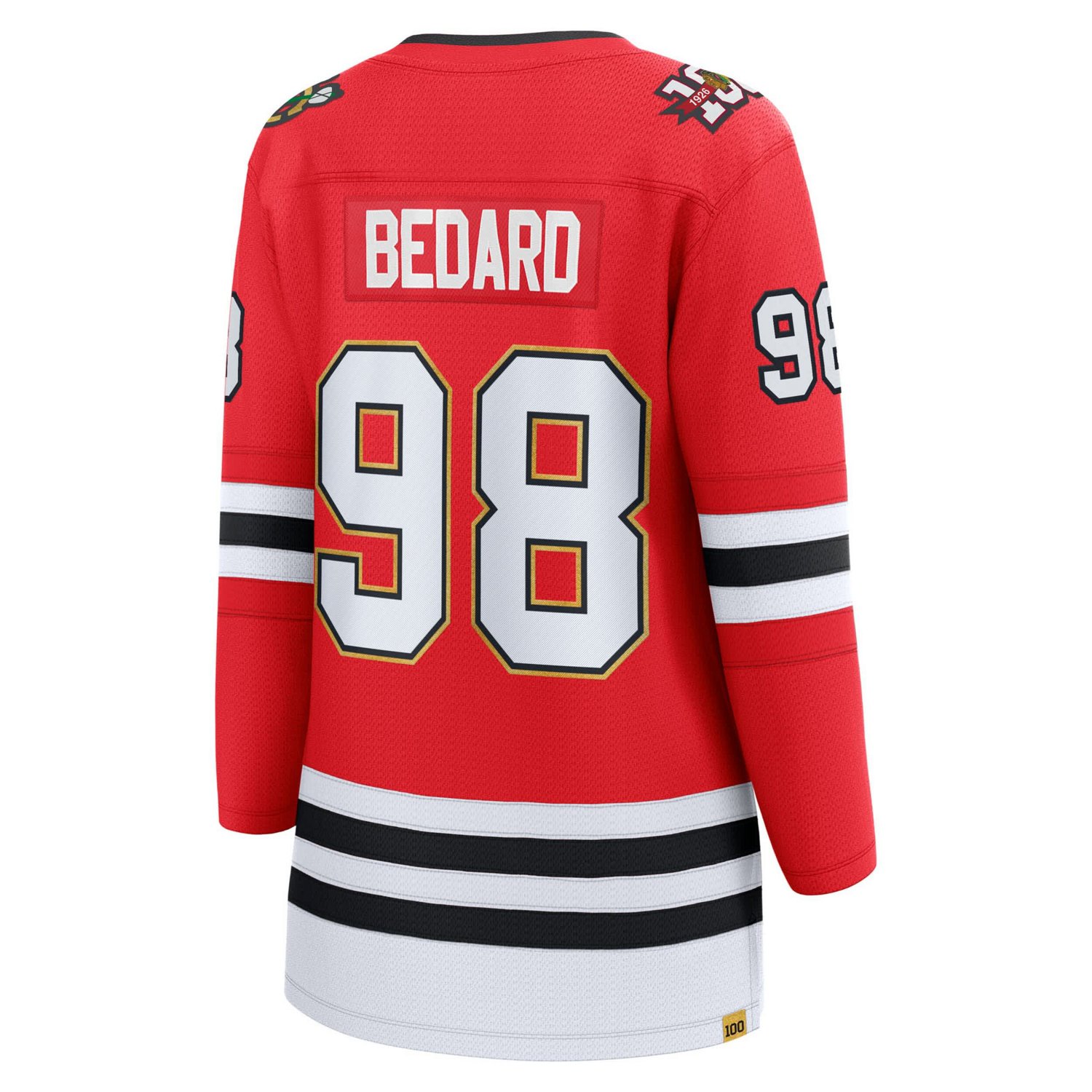Fanatics Connor Bedard Chicago Blackhawks Centennial Breakaway Player Jersey - view number 3