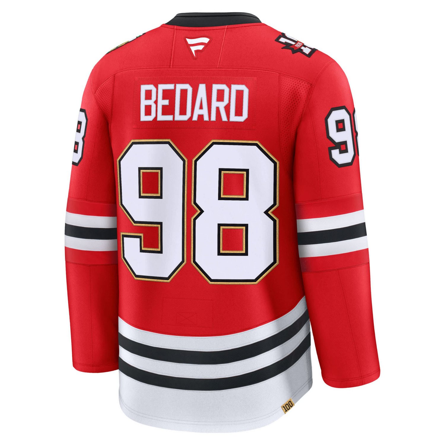 Fanatics Connor Bedard Chicago Blackhawks Centennial Premium Player Jersey - view number 3