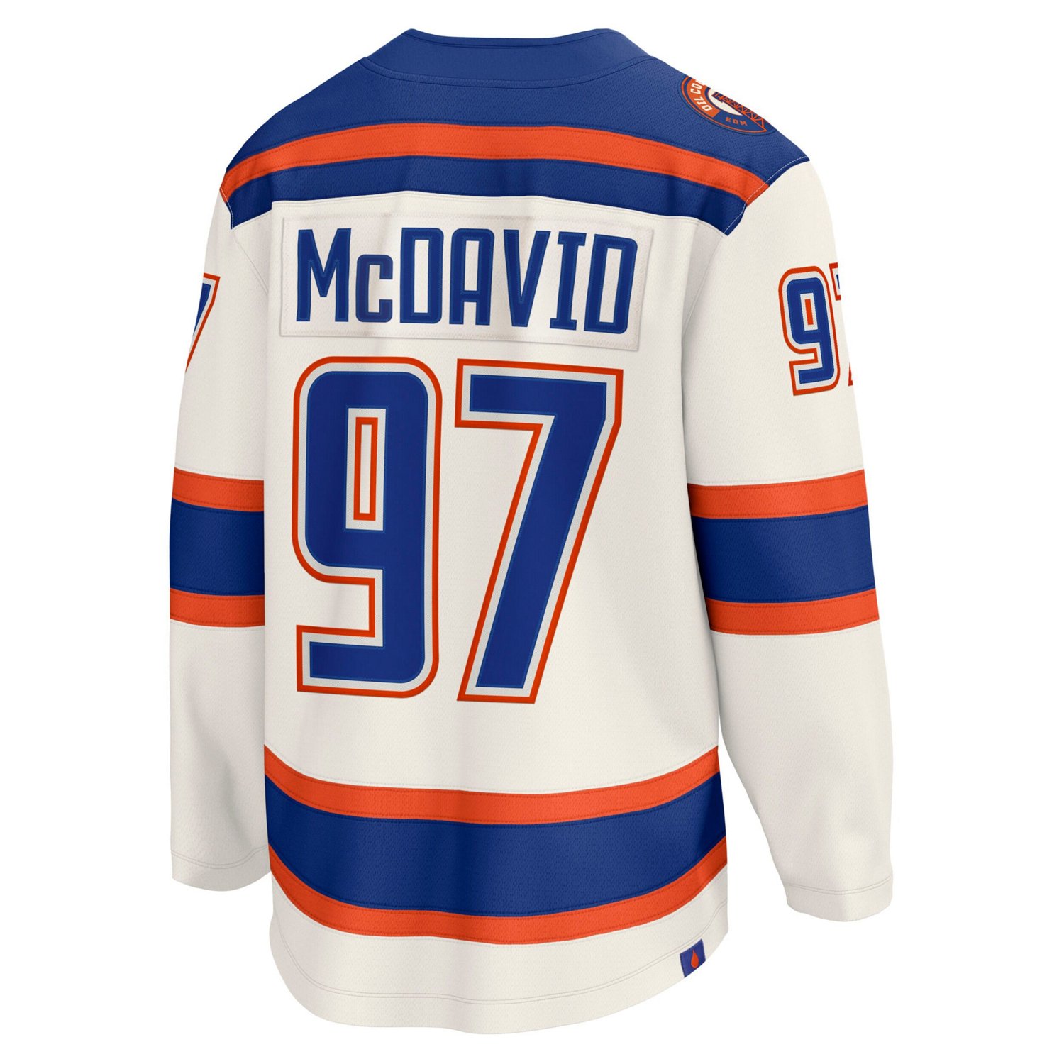 Fanatics Connor McDavid Light Edmonton Oilers Alternate Breakaway Jersey - view number 2
