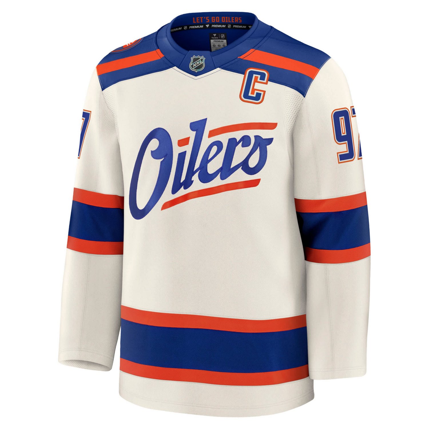 Fanatics Connor McDavid Light Edmonton Oilers Alternate Premium Jersey - view number 2