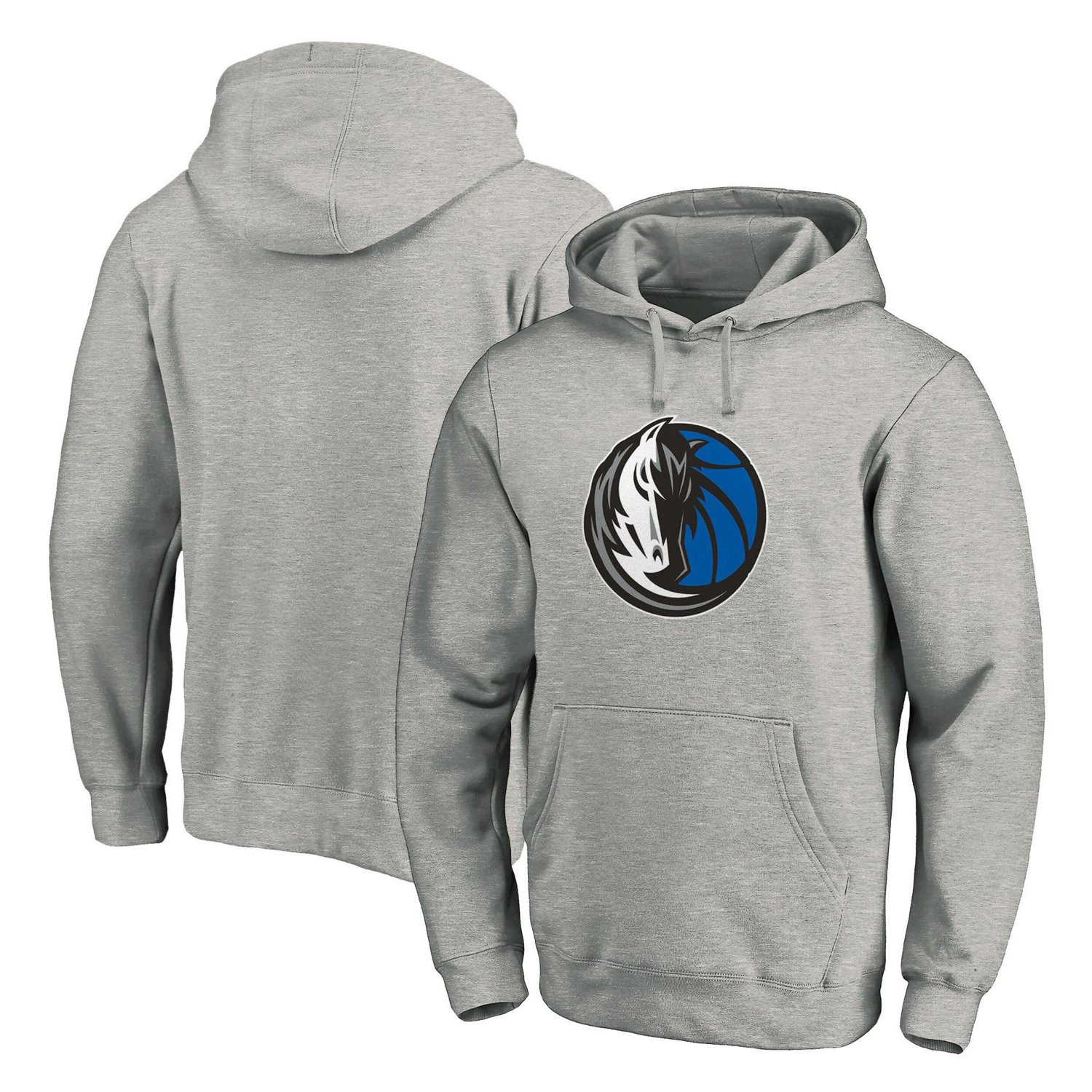 Fanatics Dallas Mavericks Team Primary Logo Fitted Pullover Hoodie - view number 1