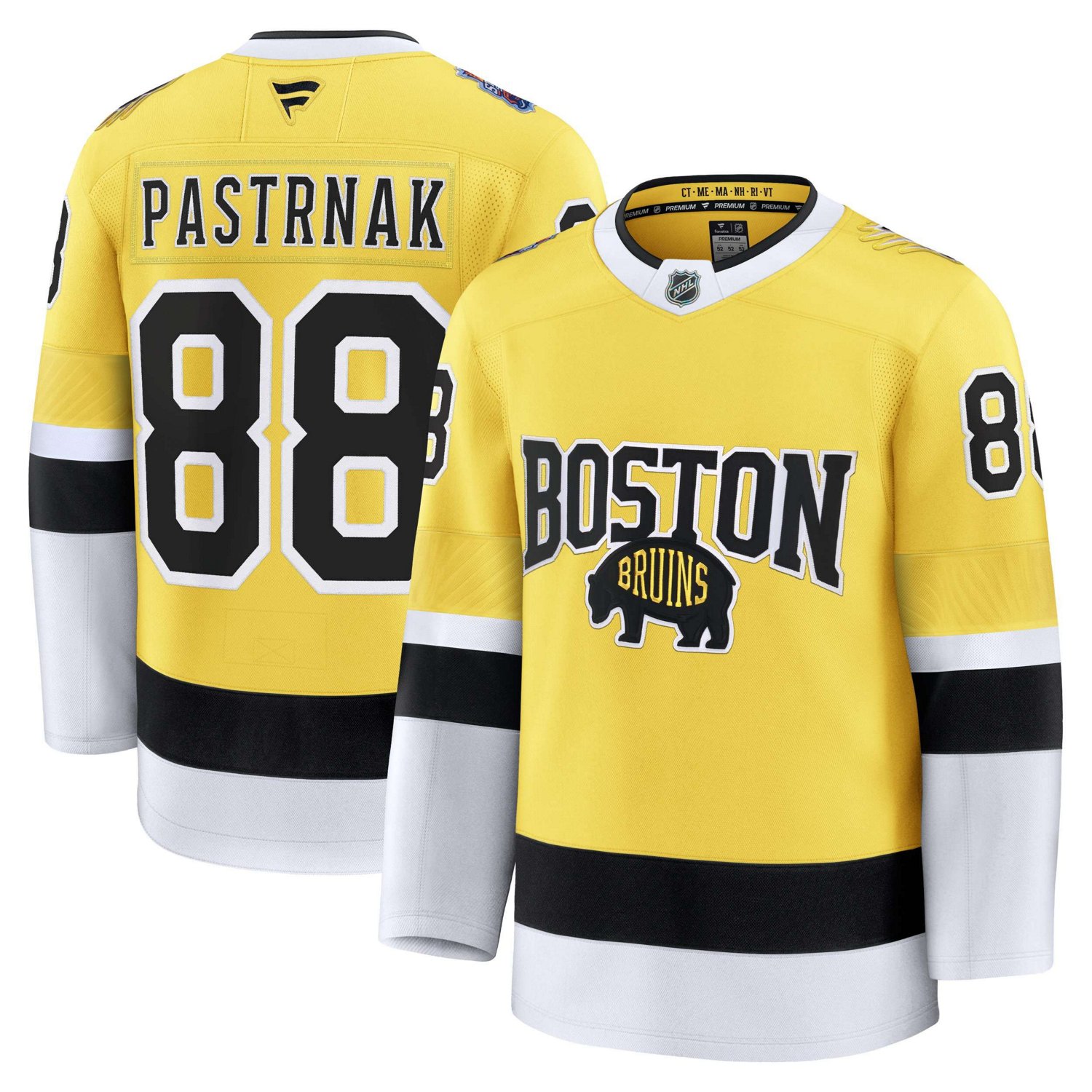 Fanatics David Pastrnak Boston Bruins 2026 NHL Stadium Series Premium Jersey