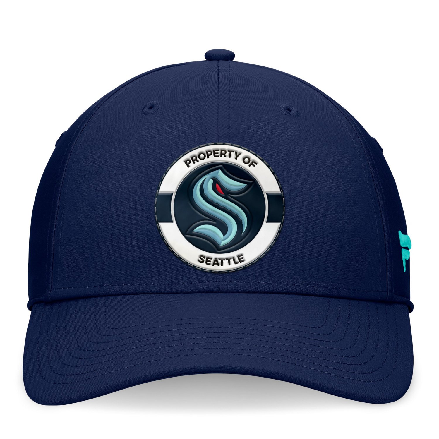Fanatics Deep Sea Seattle Kraken Authentic Pro Training Camp Flex Hat - view number 2