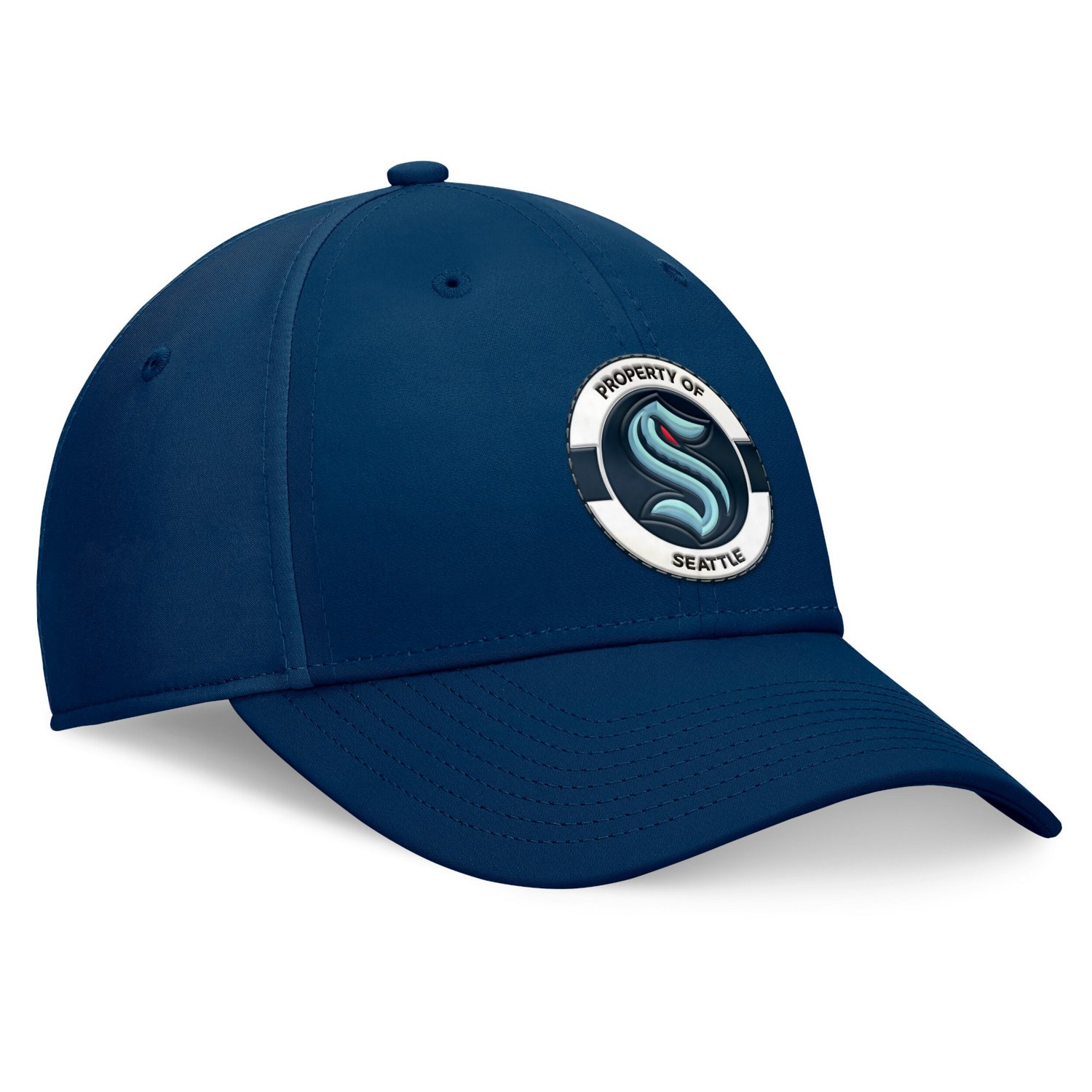 Fanatics Deep Sea Seattle Kraken Authentic Pro Training Camp Flex Hat - view number 3