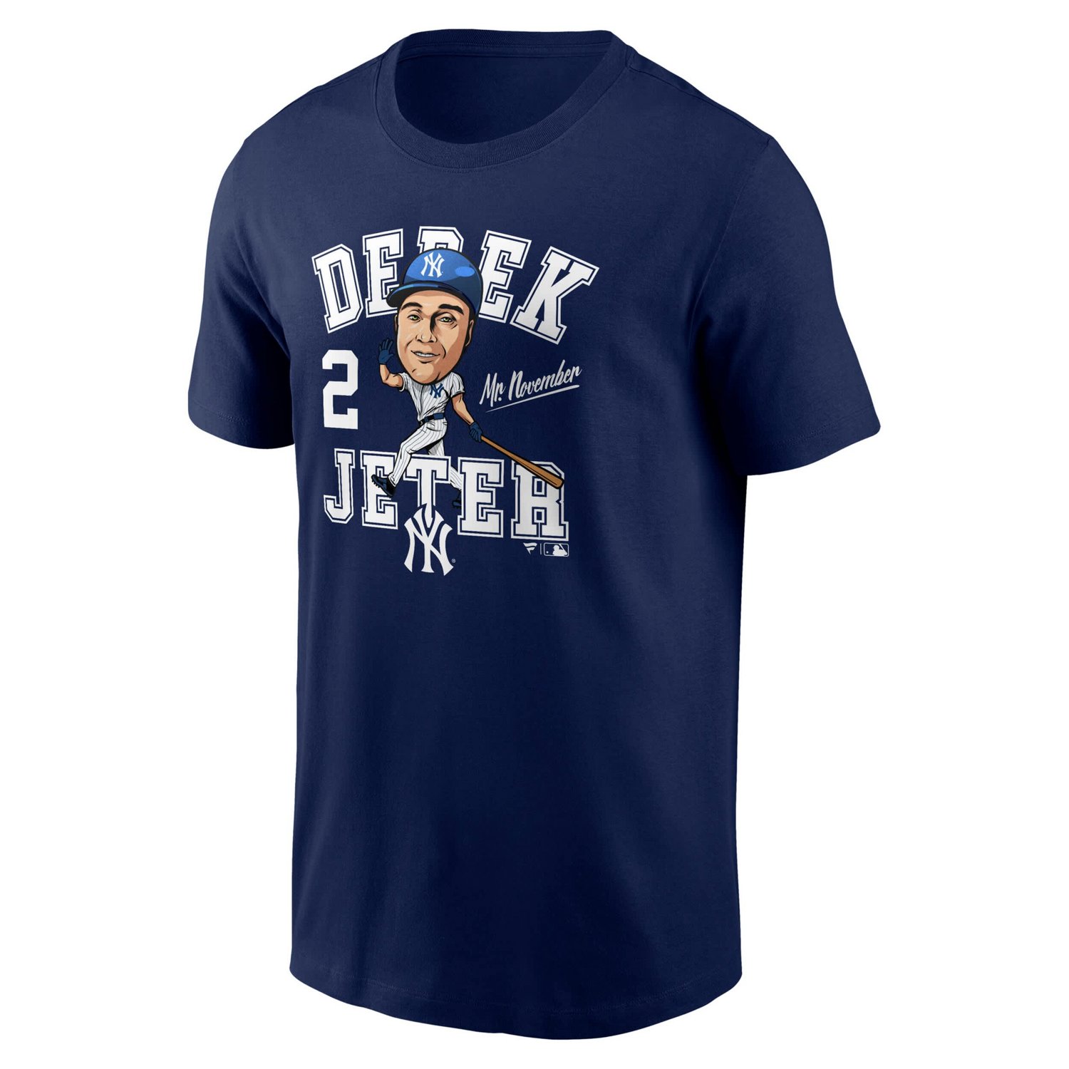 Fanatics Derek Jeter New York Yankees Hometown Caricature T-Shirt - view number 2