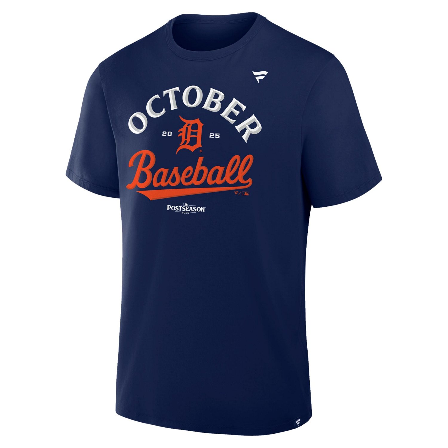 Fanatics Detroit Tigers 2025 MLB Postseason Locker Room T-Shirt - view number 2