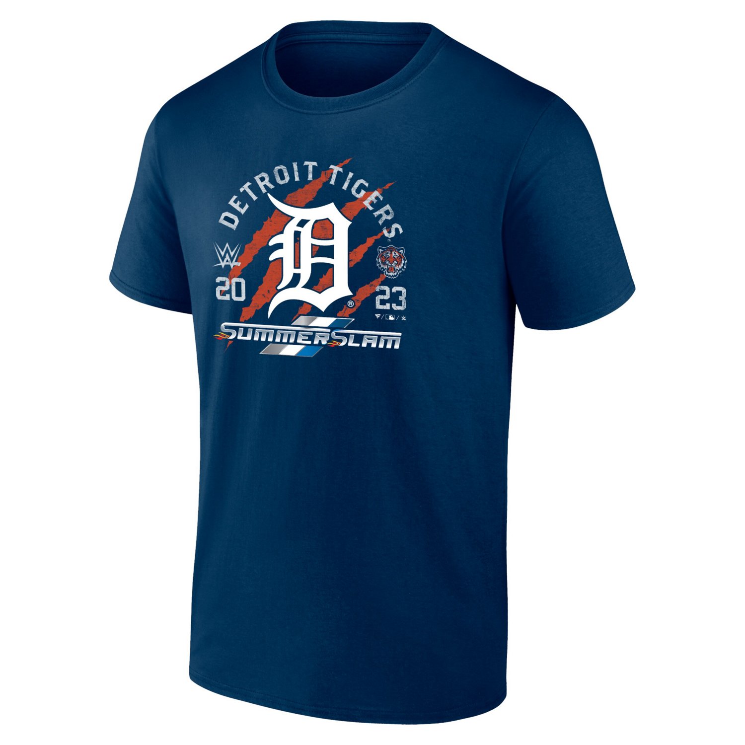 Fanatics Detroit Tigers X 2023 SummerSlam T-Shirt