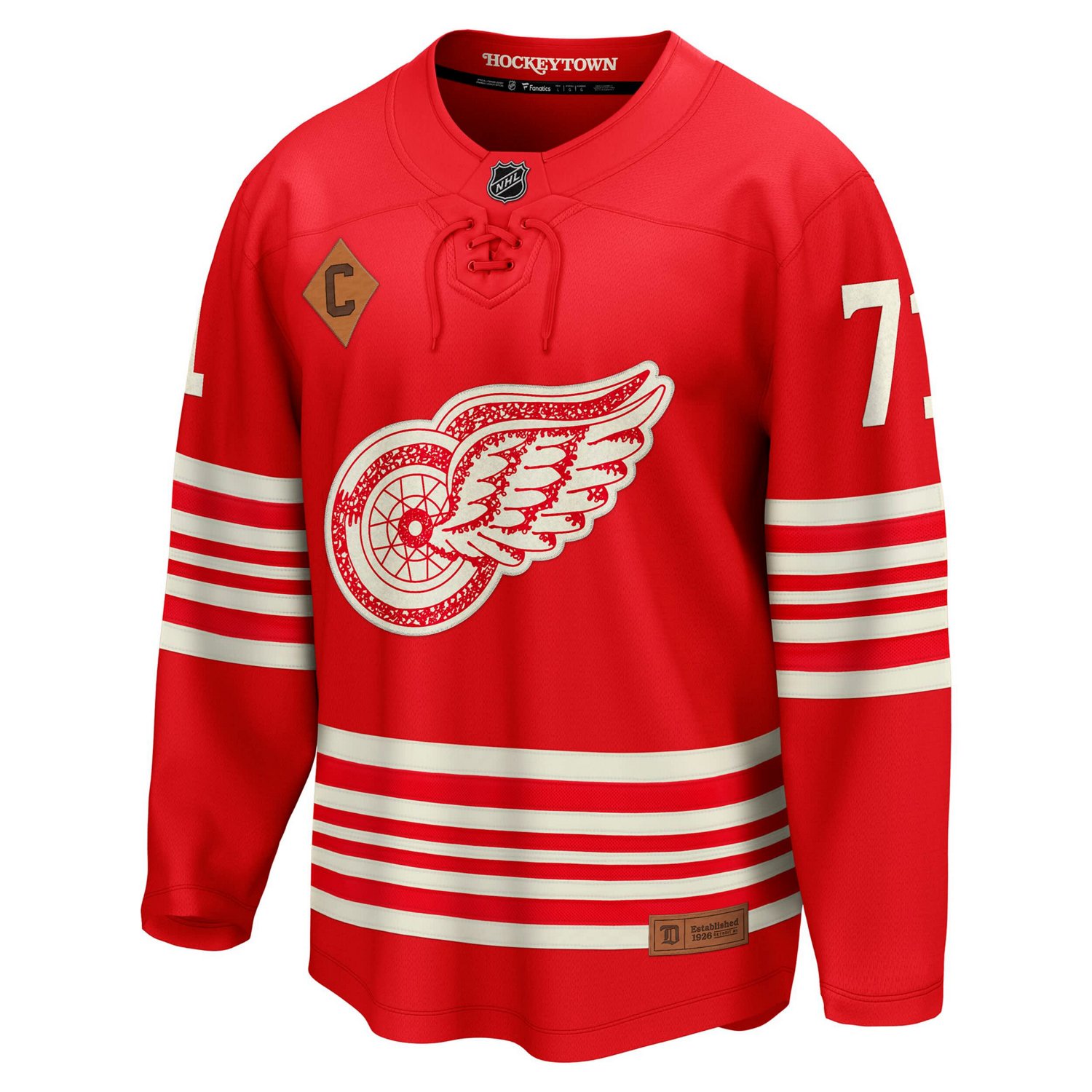 Fanatics Dylan Larkin Detroit Wings Centennial Breakaway Player Jersey - view number 2