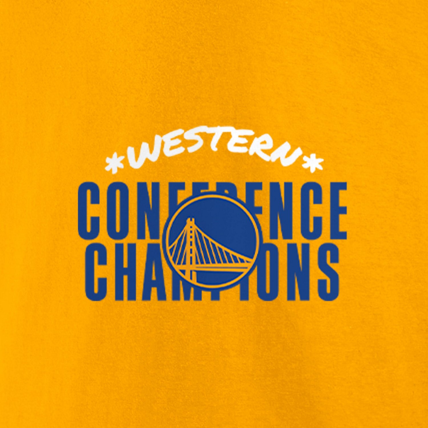 Fanatics en State Warriors 2022 Western Conference Champions Balanced Attack Roster T-Shirt - view number 4