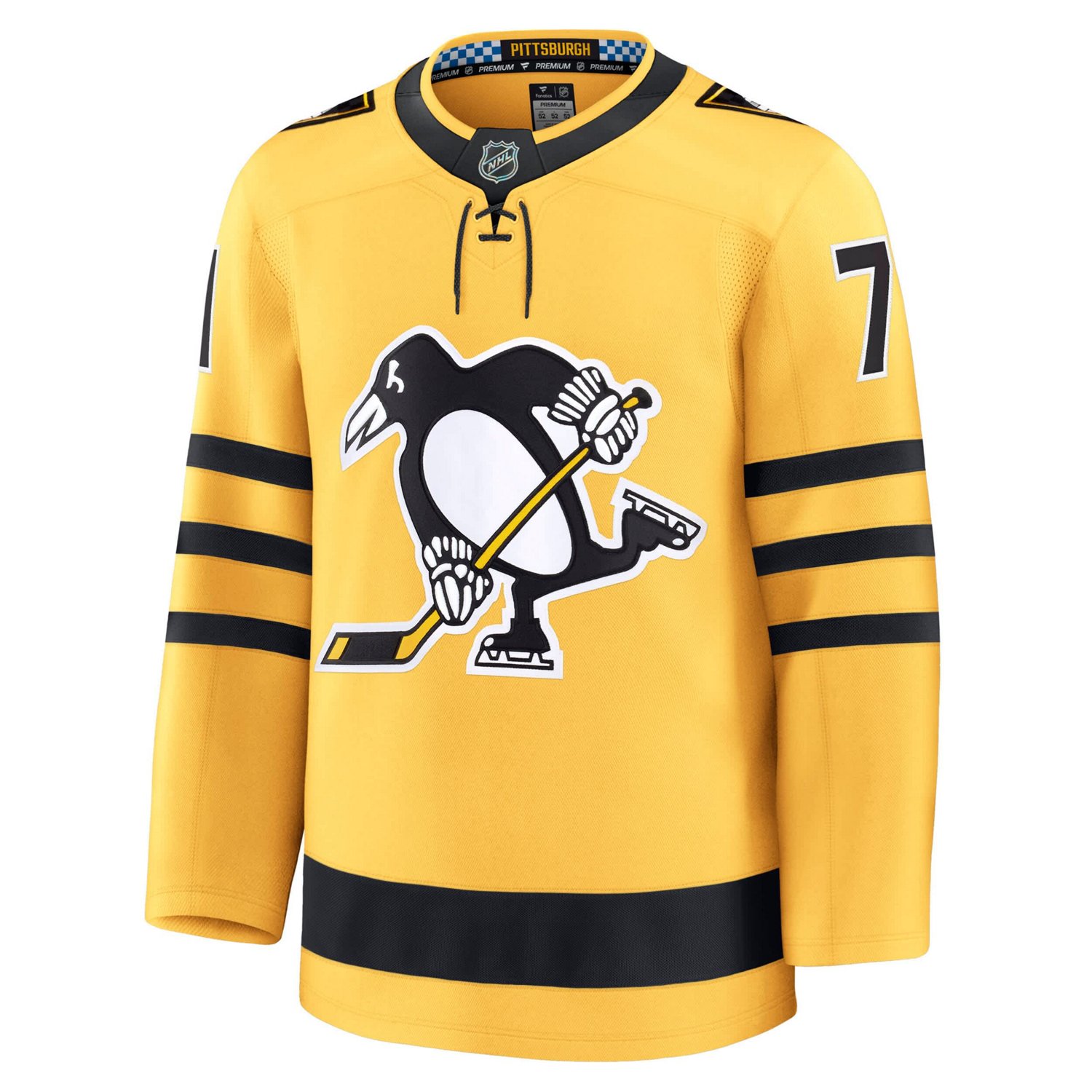 Fanatics Evgeni Malkin Pittsburgh Penguins Alternate Premium Player Jersey - view number 2