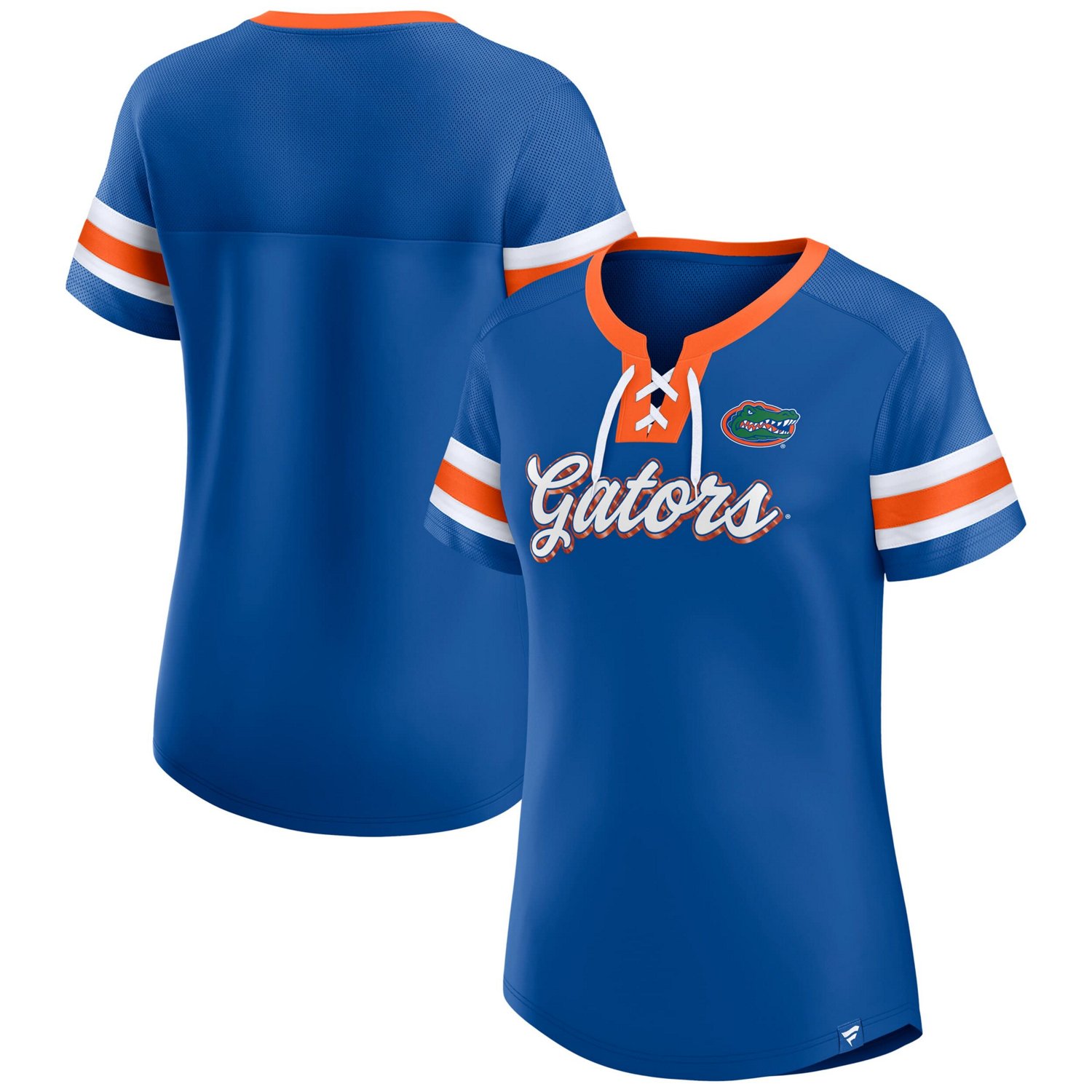 Fanatics Florida Gators Iconic Athena Lace-Up T-Shirt