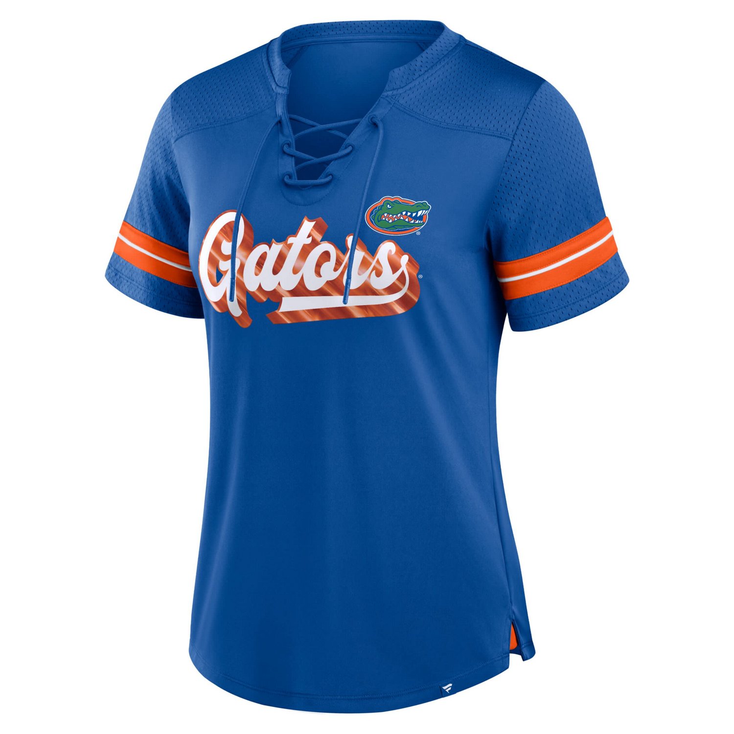 Fanatics Florida Gators Plus Size Overtime Readiness Lace-Up T-Shirt - view number 2