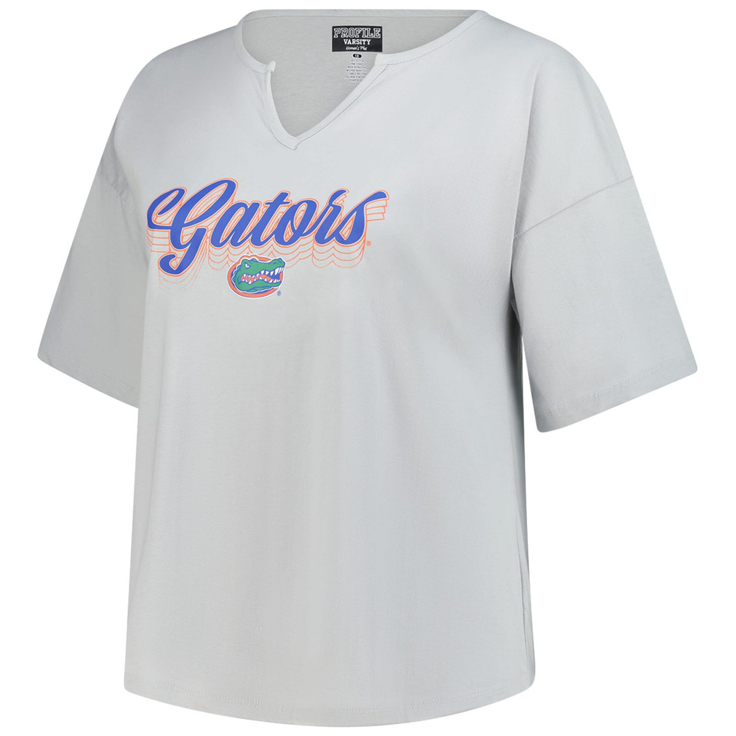 Fanatics Florida Gators Plus Size Winning Gear Notch Neck T-Shirt - view number 2