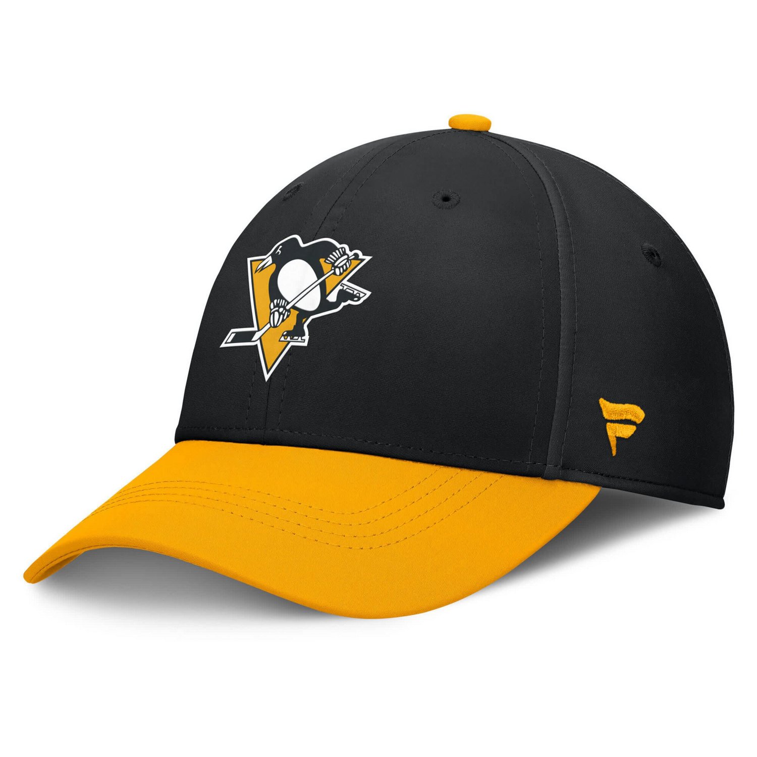 Fanatics Gold Pittsburgh Penguins Authentic Pro Rink Flex Hat - view number 3