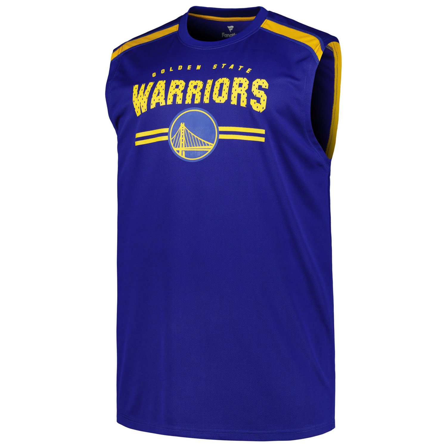 Fanatics Golden State Warriors Big  Tall Birdseye Muscle Tank Top - view number 2