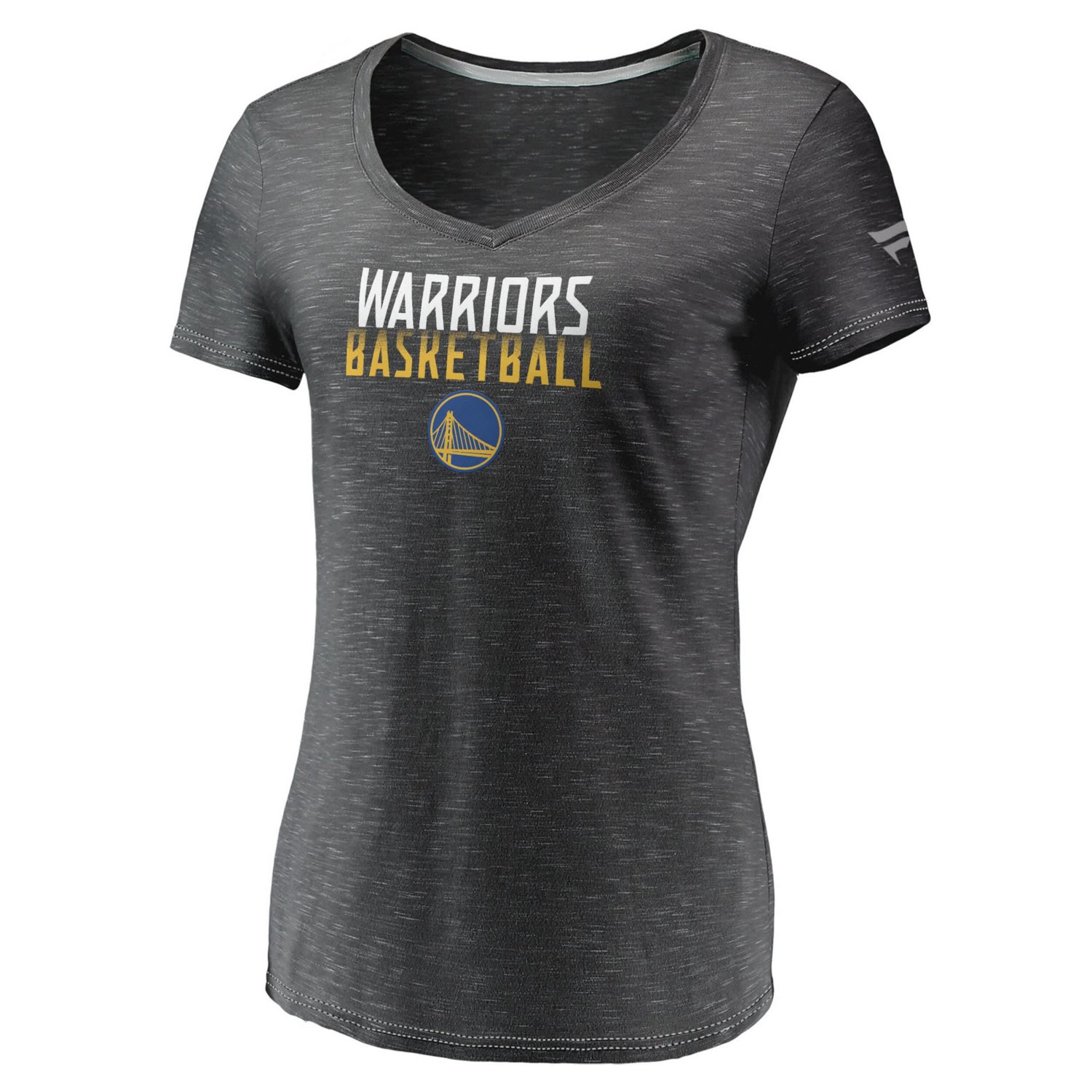 Fanatics Golden State Warriors Double-Fade Space-Dye V-Neck T-Shirt - view number 2