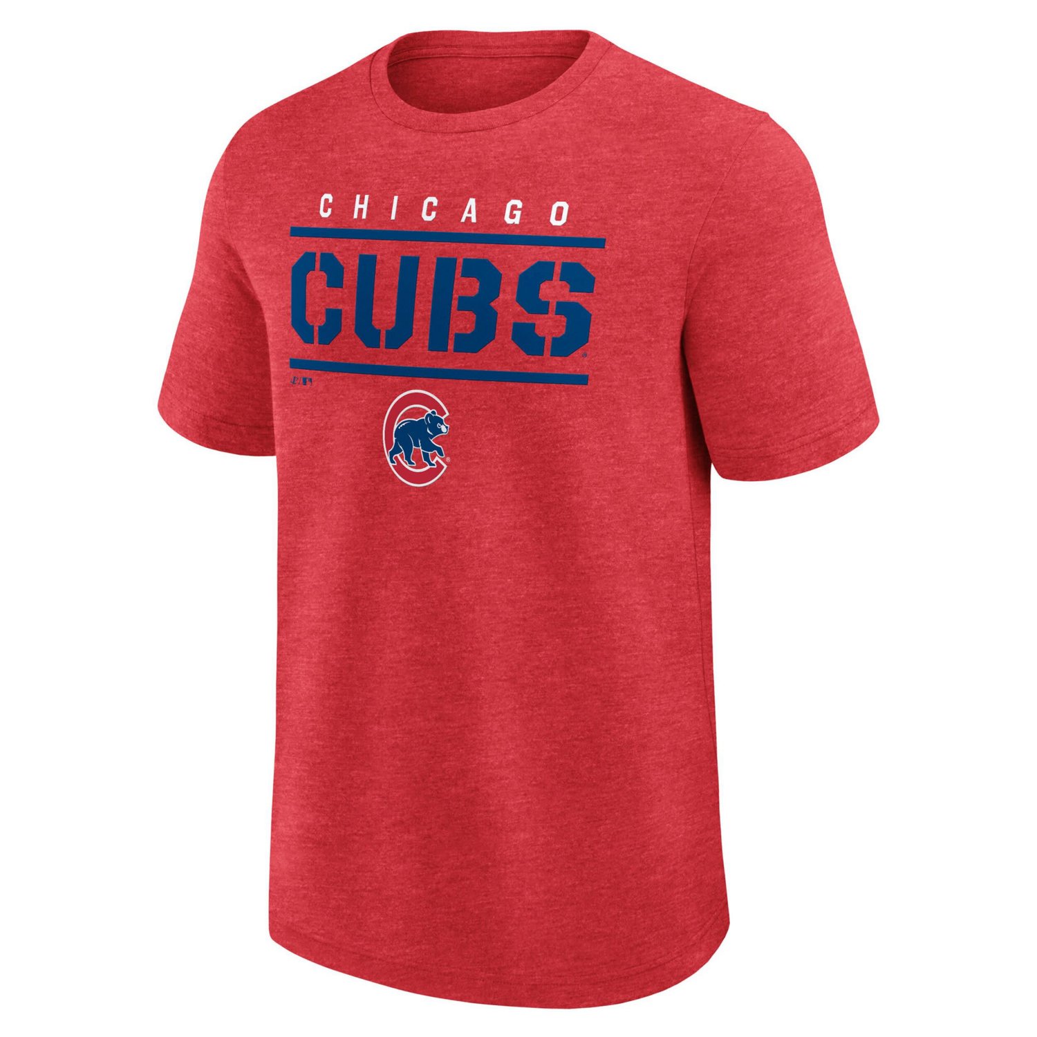 Fanatics Heather Chicago Cubs Top Notch T-Shirt - view number 2