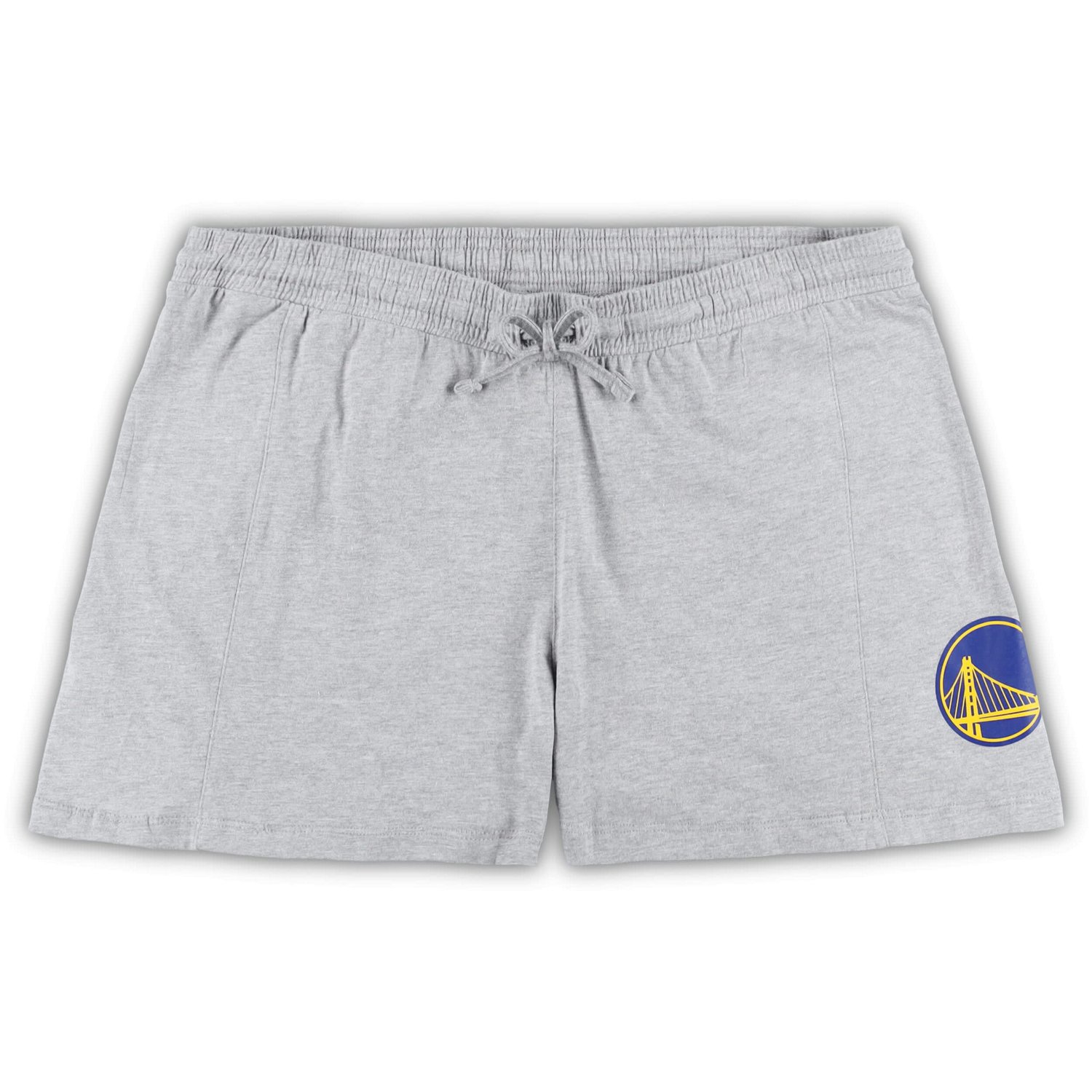 Fanatics /Heather Gray Golden State Warriors Plus Size T-Shirt  Shorts Combo Set                                                 - view number 3