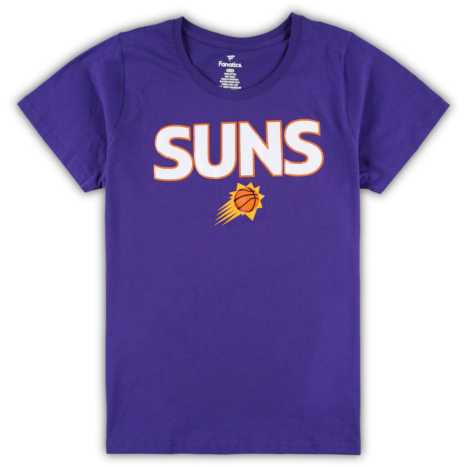 Fanatics /Heather Gray Phoenix Suns Plus Size T-Shirt  Shorts Combo Set                                                          - view number 2
