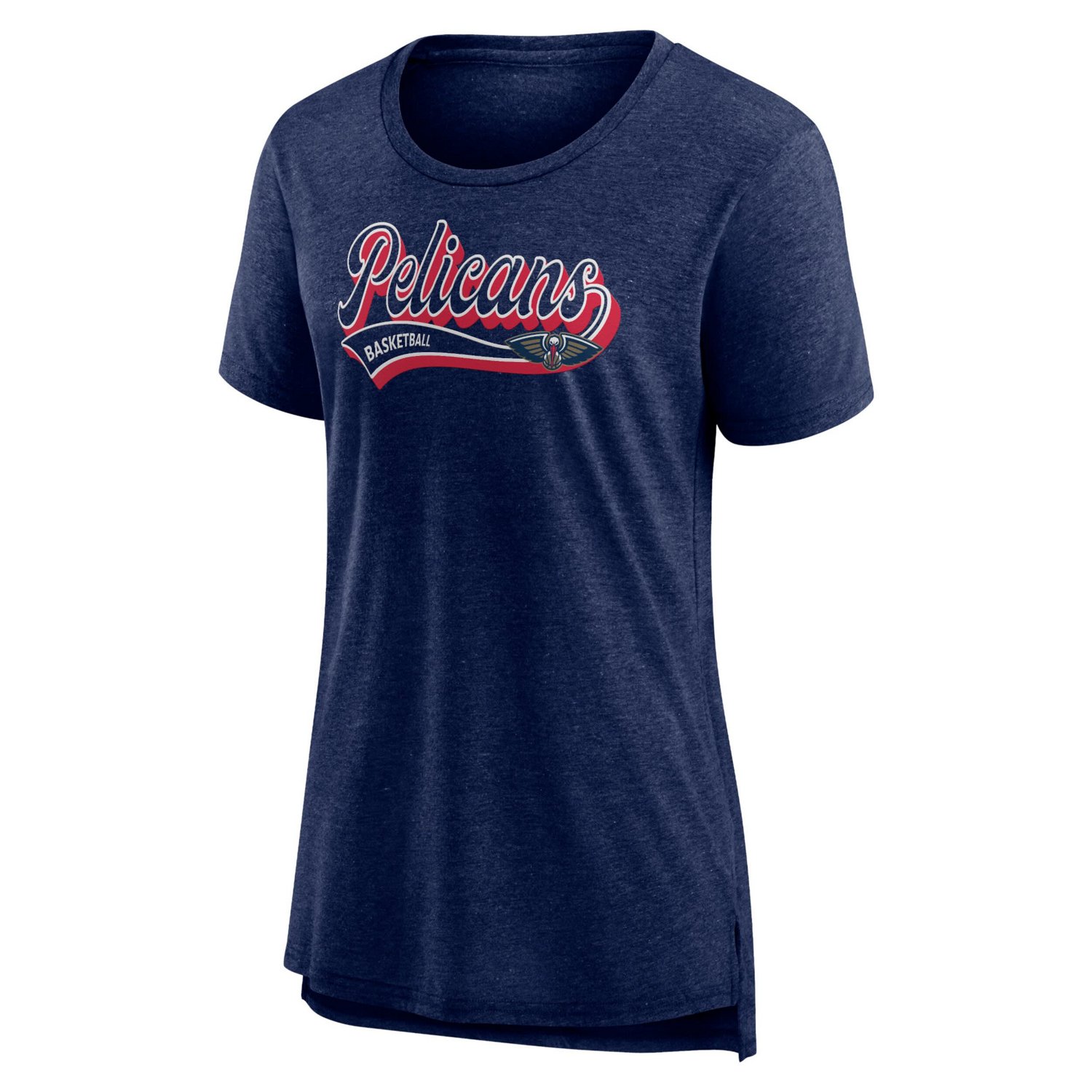 Fanatics Heather New Orleans Pelicans League Leader Tri-Blend T-Shirt                                                            - view number 2