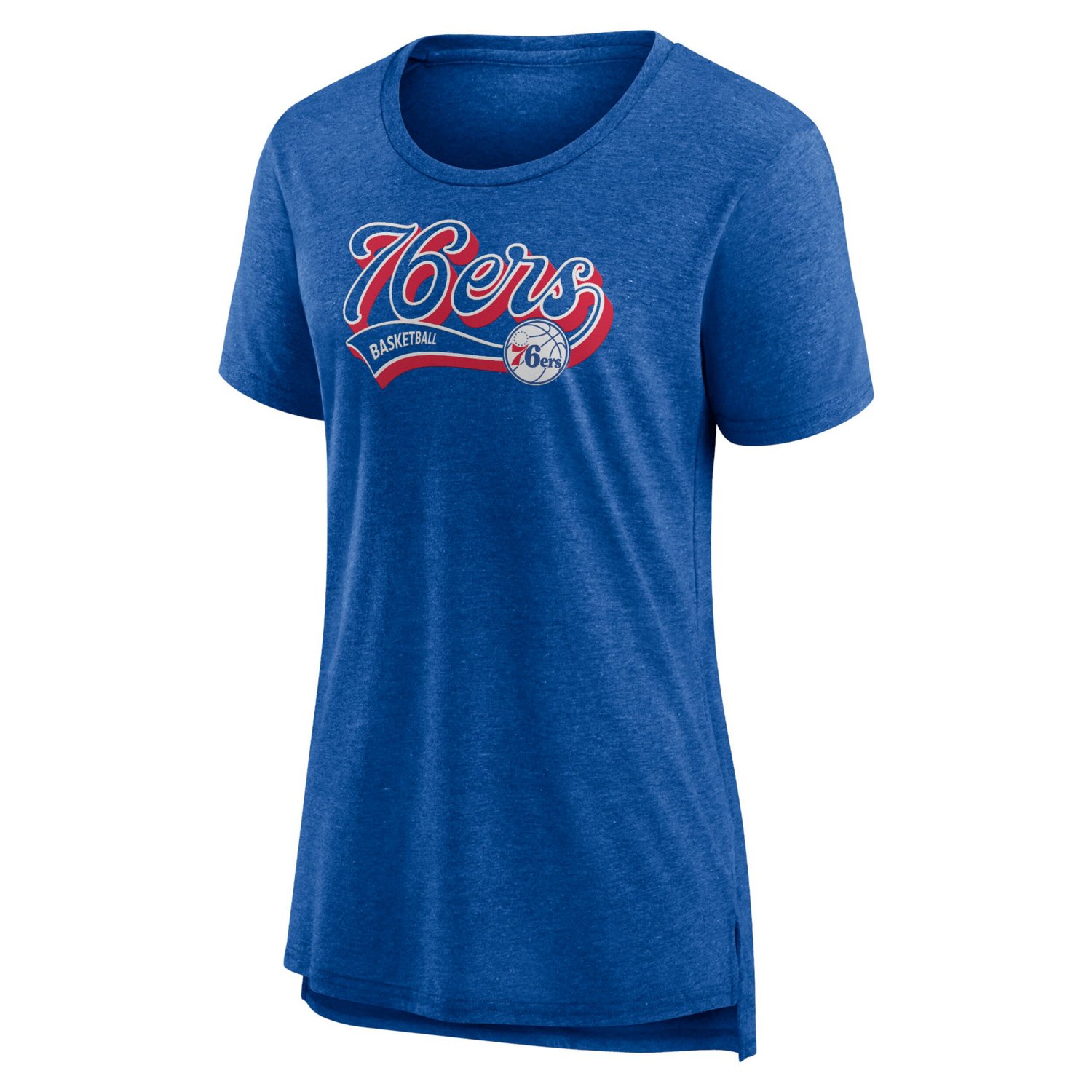 Fanatics Heather Philadelphia 76ers League Leader Tri-Blend T-Shirt - view number 2