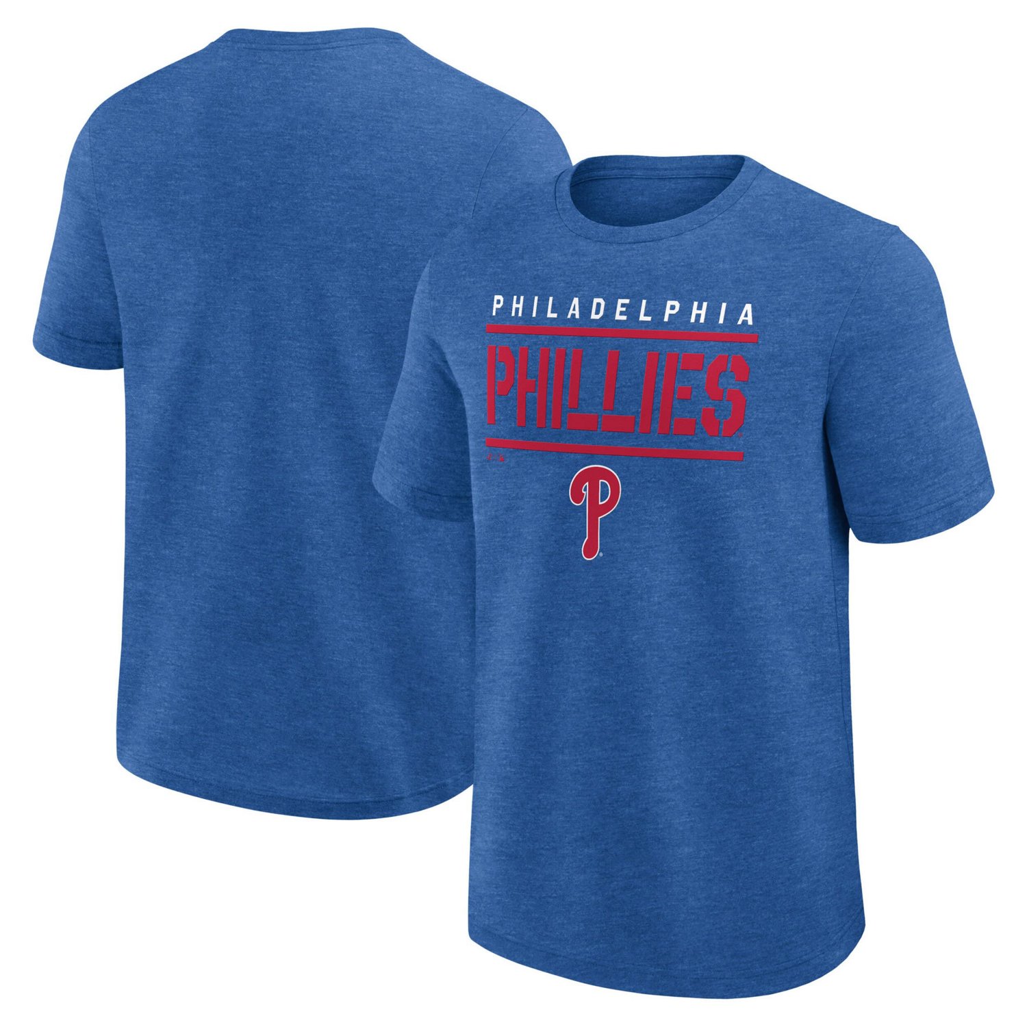 Fanatics Heather Philadelphia Phillies Top Notch T-Shirt                                                                        