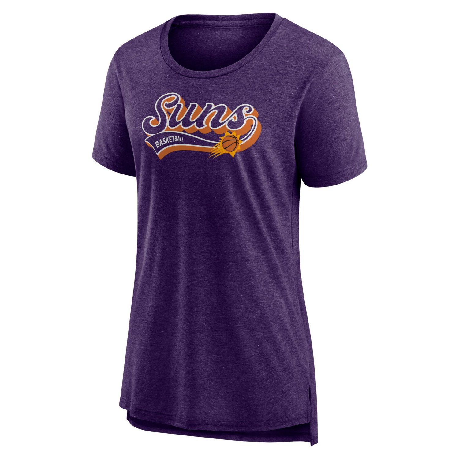 Fanatics Heather Phoenix Suns League Leader Tri-Blend T-Shirt - view number 2
