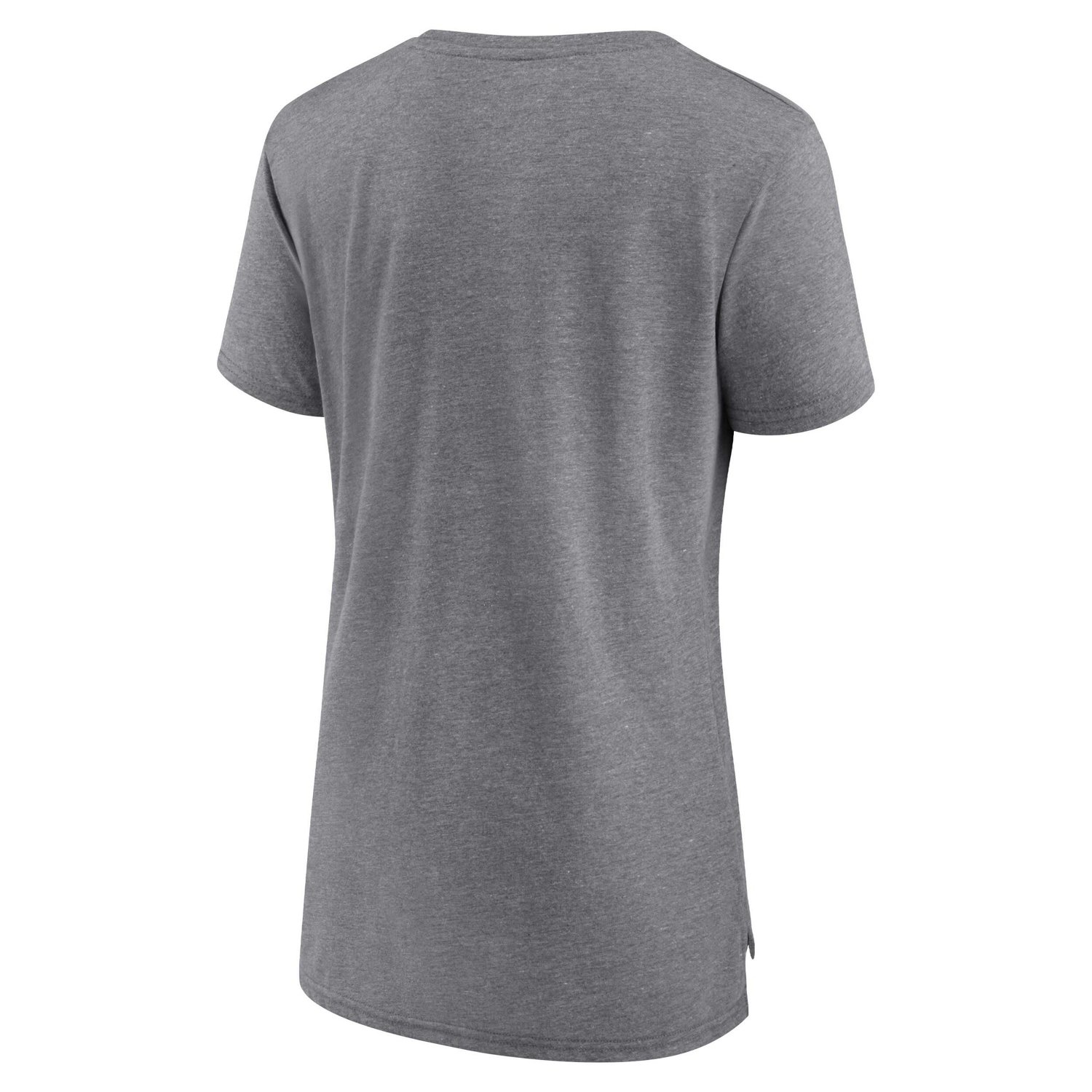 Fanatics Heathered Gray Brooklyn Nets True Classics Tri-Blend T-Shirt                                                            - view number 3