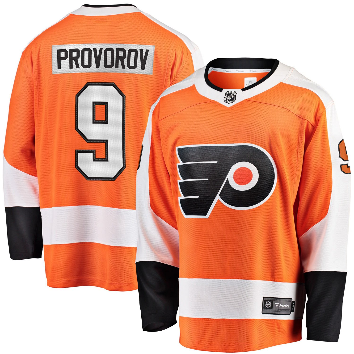 Fanatics Ivan Provorov Philadelphia Flyers Home Breakaway Jersey - view number 1