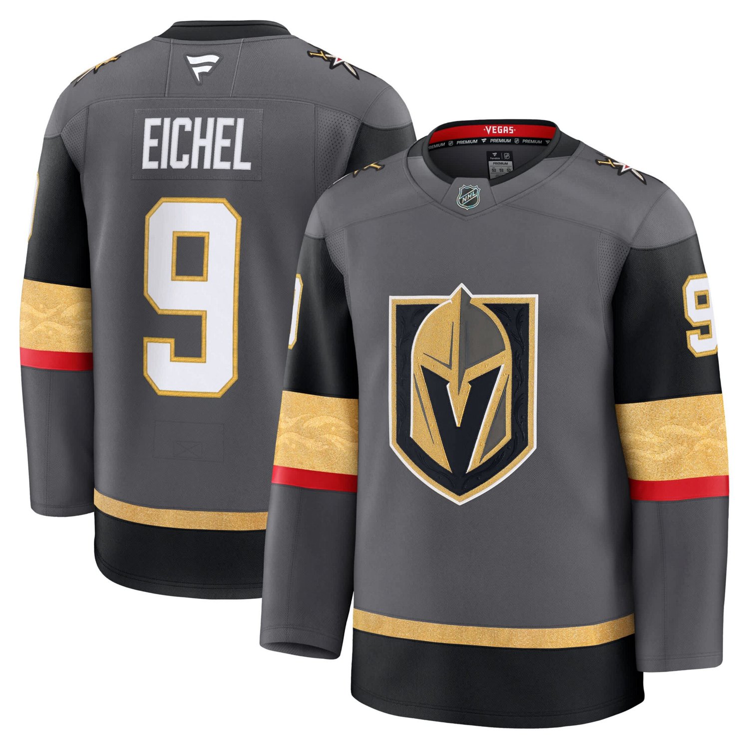 Fanatics Jack Eichel Vegas Golden Knights Alternate Premium Jersey