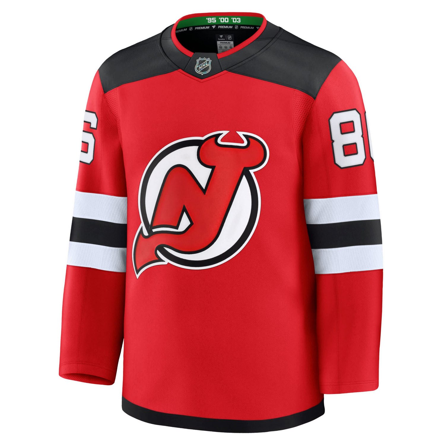 Fanatics Jack Hughes New Jersey Devils Home Premium Jersey - view number 2