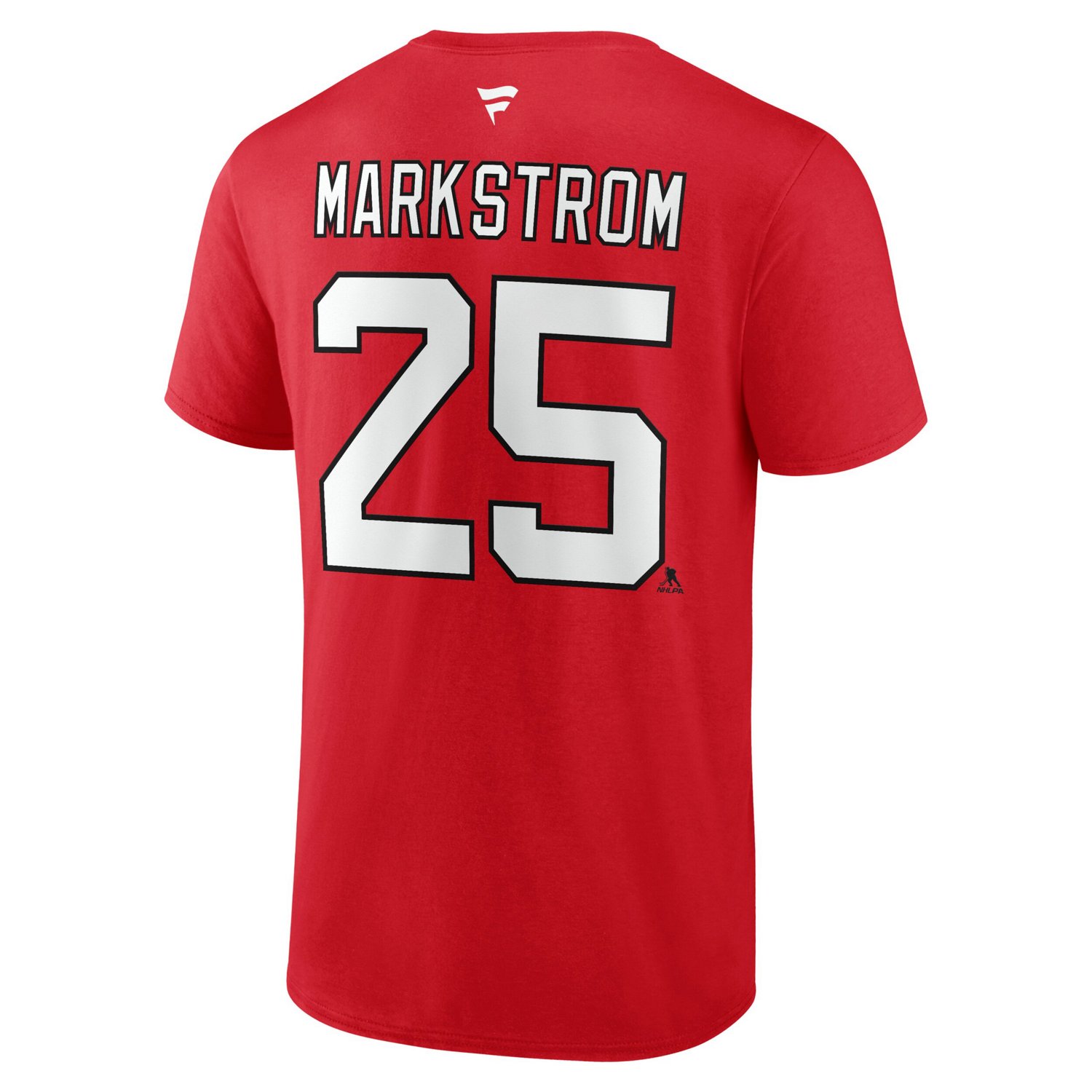 Fanatics Jacob Markstrom New Jersey Devils Authentic Stack Name  Number T-Shirt - view number 3