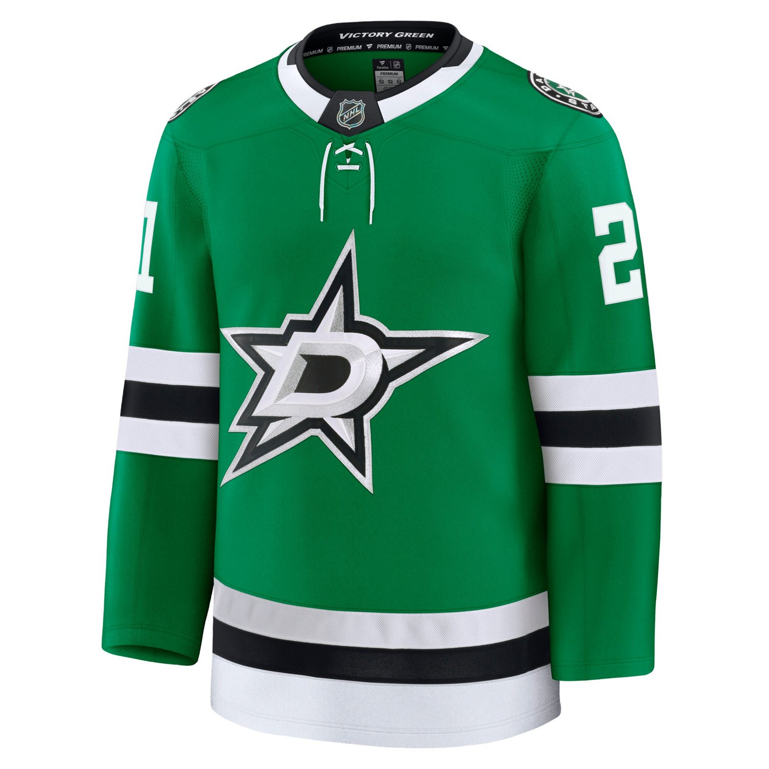 Fanatics Jake Oettinger Kelly Dallas Stars Home Premium Jersey - view number 2