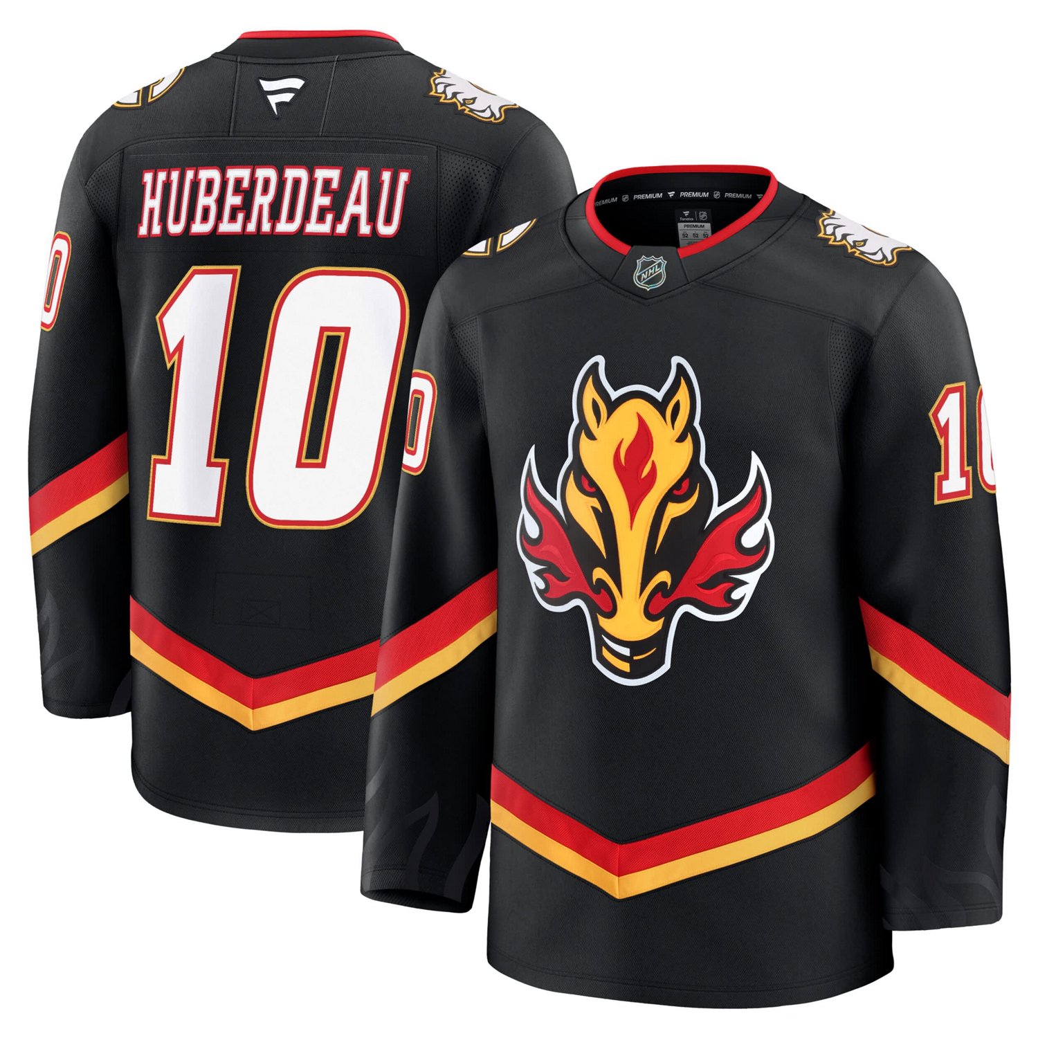 Fanatics Jonathan Huberdeau Calgary Flames Alternate Premium Jersey                                                              - view number 1