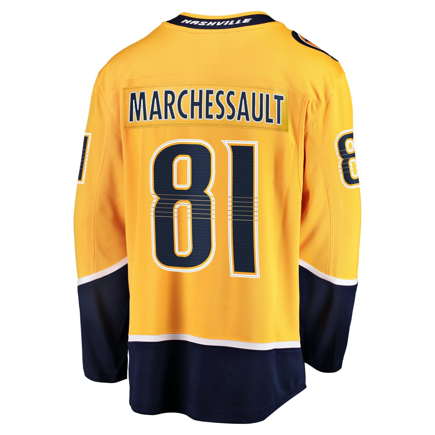 Fanatics Jonathan Marchessault Nashville Predators Home Premier Breakaway Player Jersey - view number 3