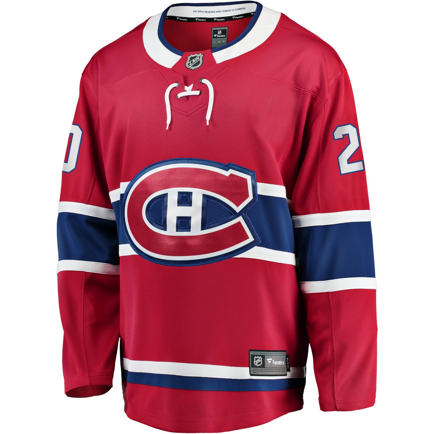 Fanatics Juraj Slafkovsky Montreal Canadiens Home Premier Breakaway Player Jersey                                                - view number 2