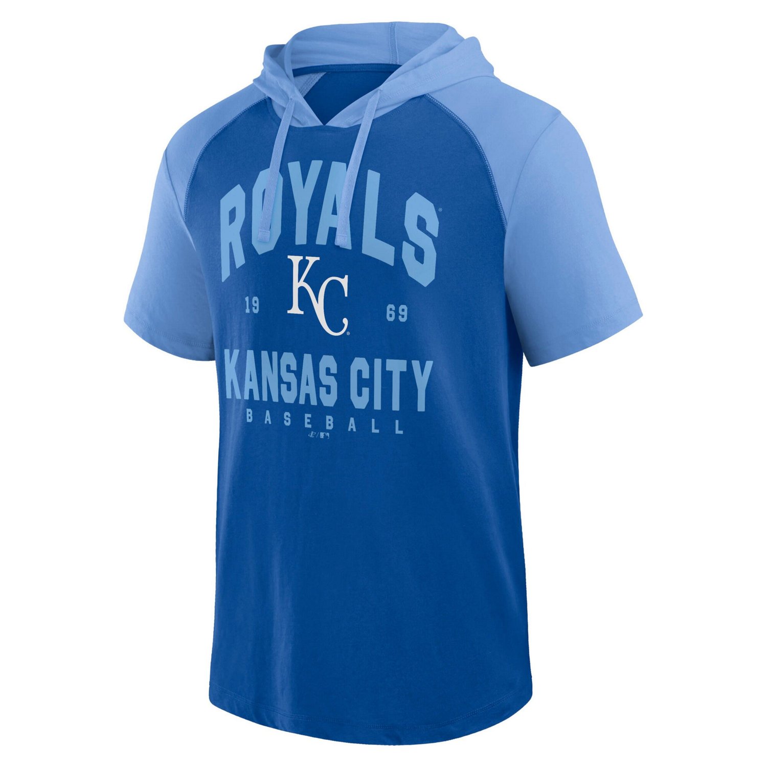 Fanatics Kansas City s Prime Raglan Short Sleeve Hoodie T-Shirt - view number 2