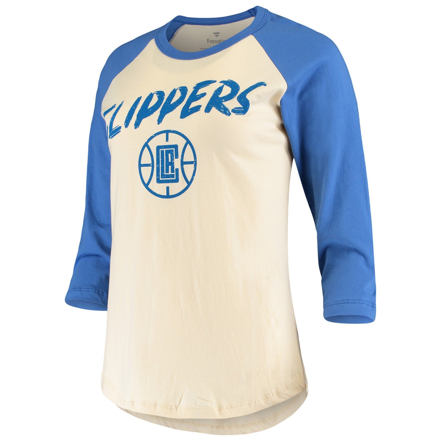 Fanatics Kawhi Leonard LA Clippers Raglan 3/4 Sleeve T-Shirt                                                                     - view number 2