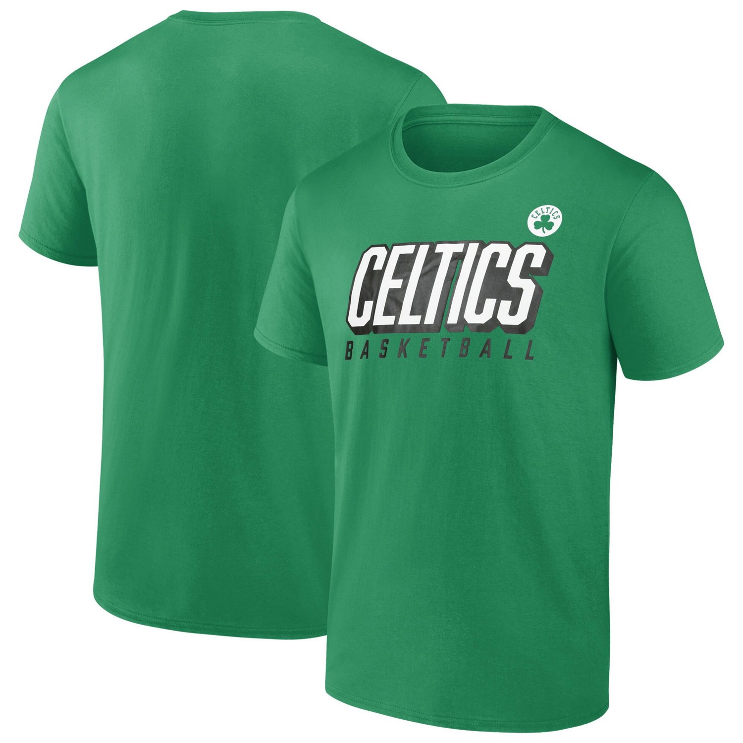 Fanatics Kelly Boston Celtics Logo T-Shirt