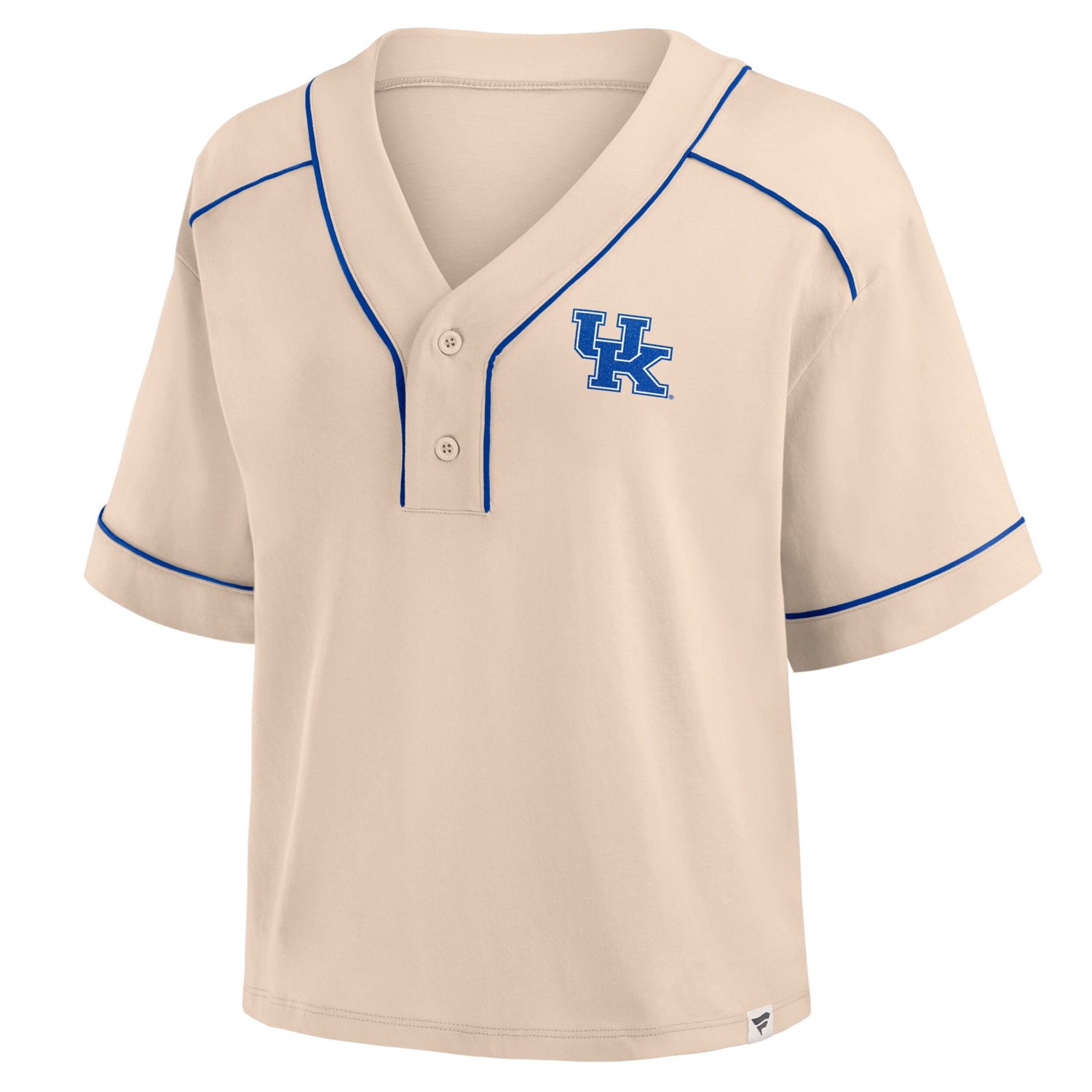 Fanatics Kentucky Wildcats Oversized Dominant Force Midi V-Neck T-Shirt - view number 2