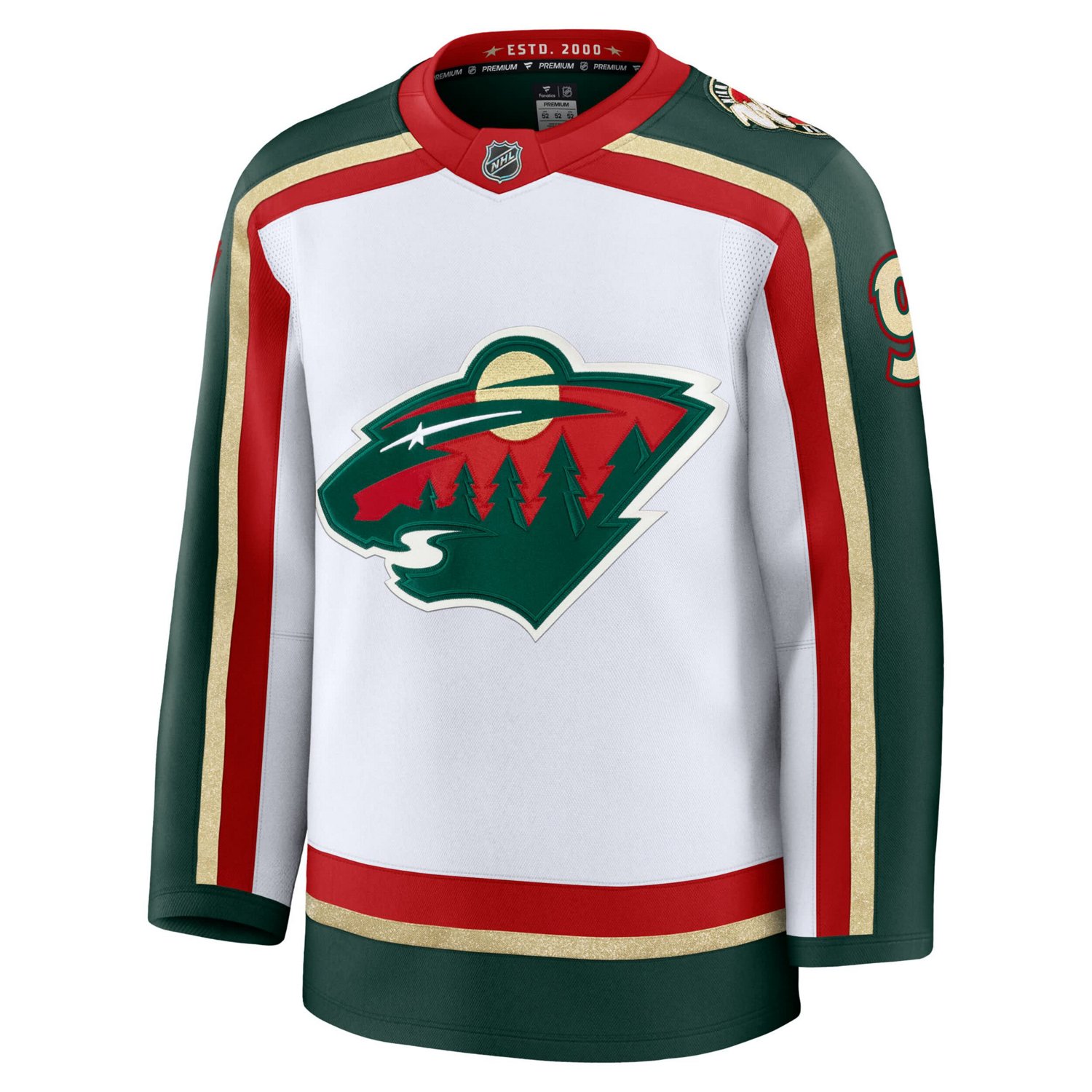 Fanatics Kirill Kaprizov Minnesota Wild 25th Anniversary Premium Player Jersey - view number 2