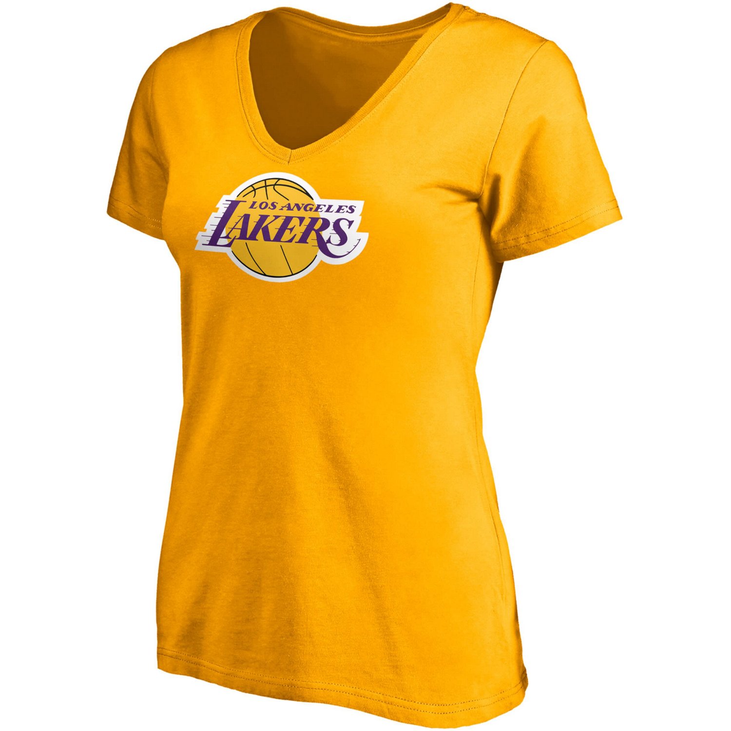 Fanatics LeBron James Los Angeles Lakers Logo Playmaker Name  Number V-Neck T-Shirt                                              - view number 2