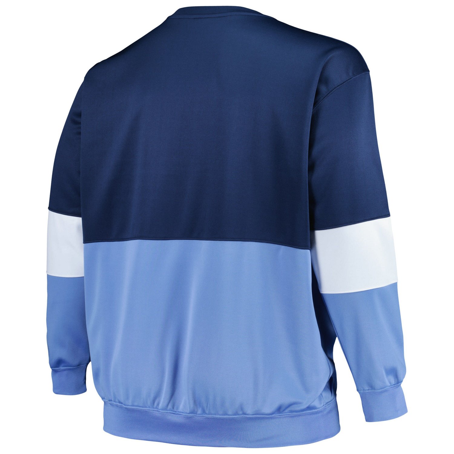 Fanatics /Light Blue Memphis Grizzlies Big  Tall Split Pullover Sweatshirt                                                       - view number 3