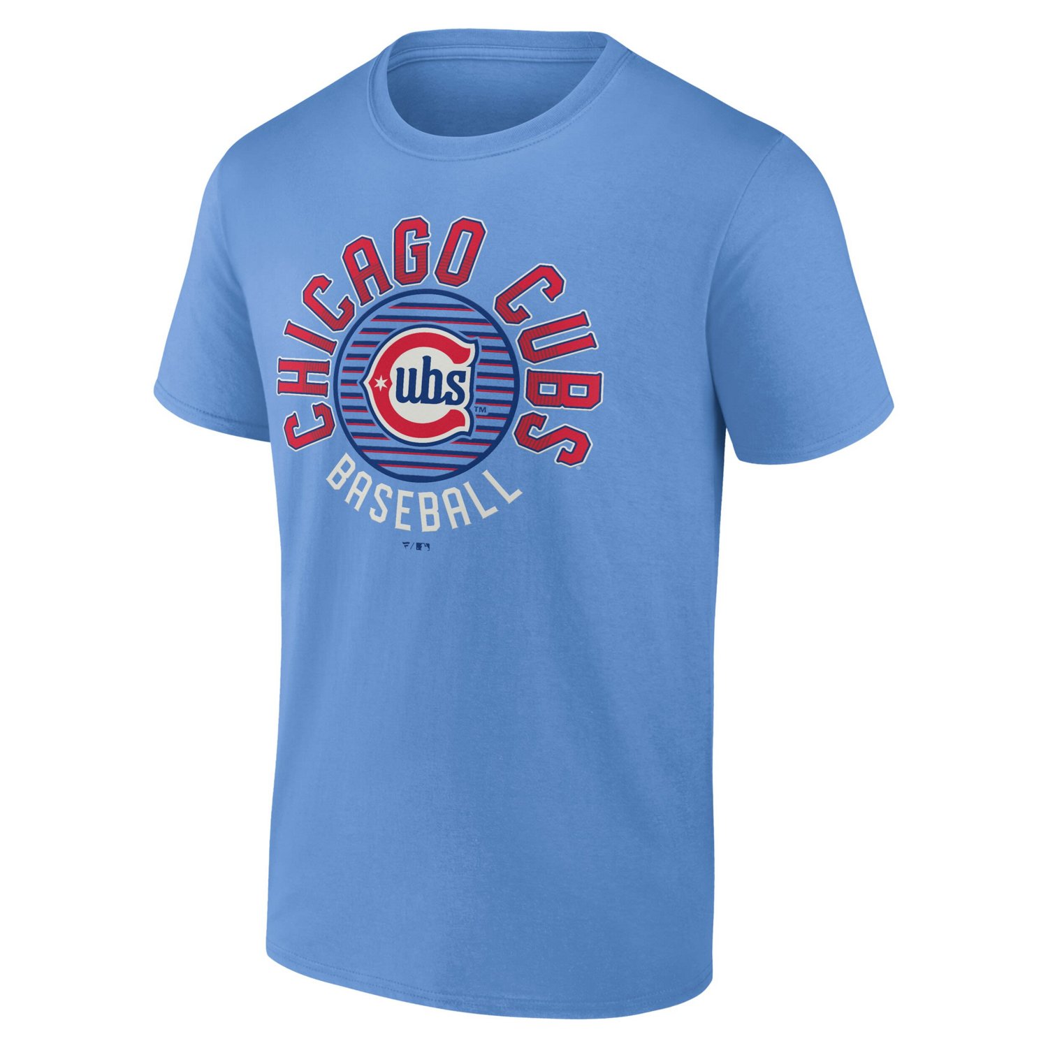 Fanatics Light Chicago Cubs Alt Circle T-Shirt - view number 2