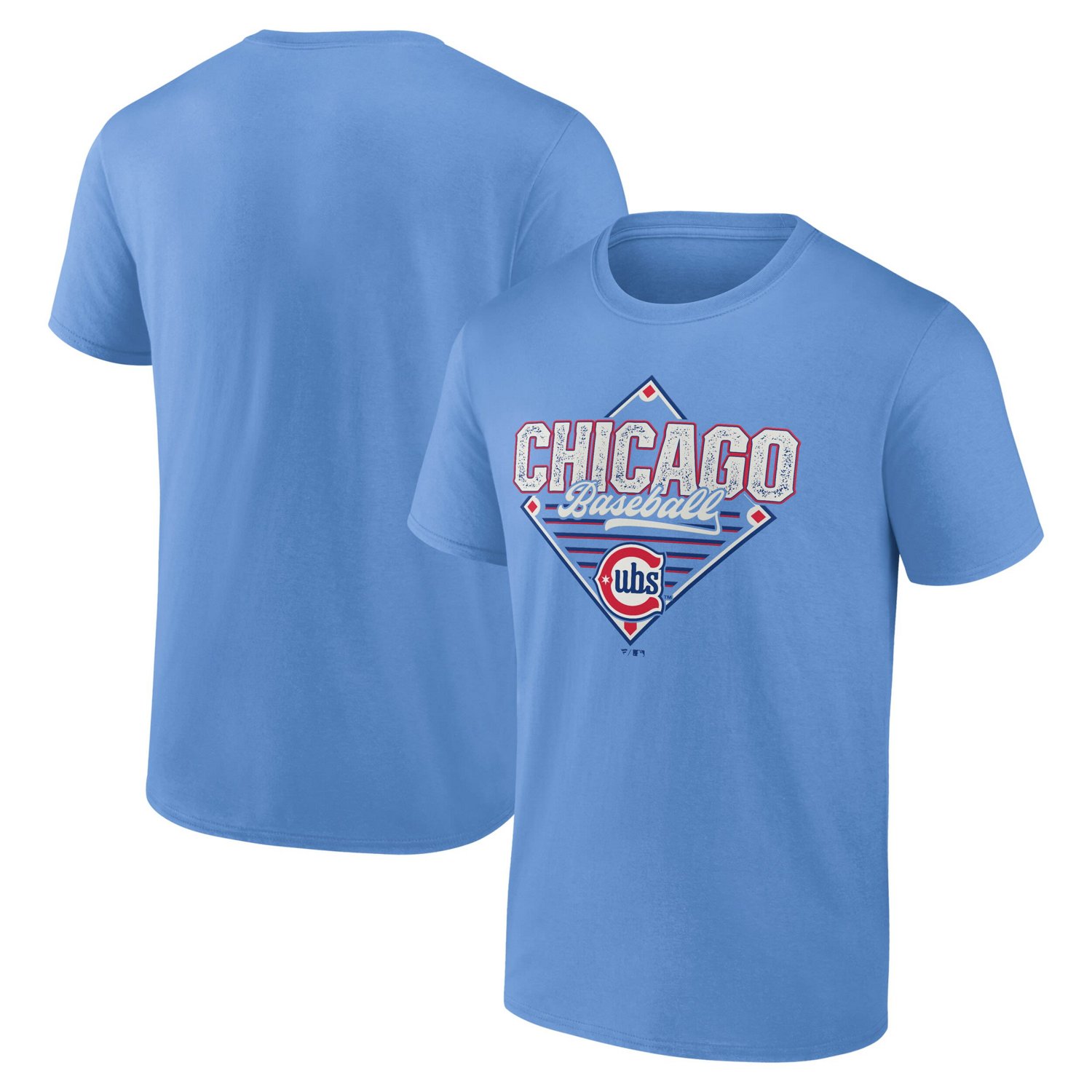 Fanatics Light Chicago Cubs Alt Diamond T-Shirt