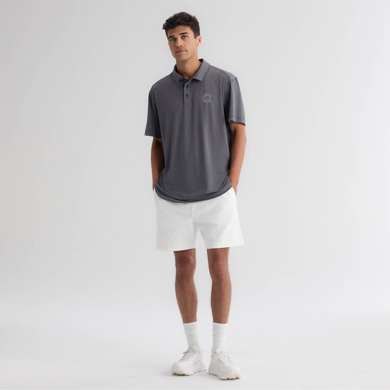 Fanatics Light Chicago Cubs Clutch Polo