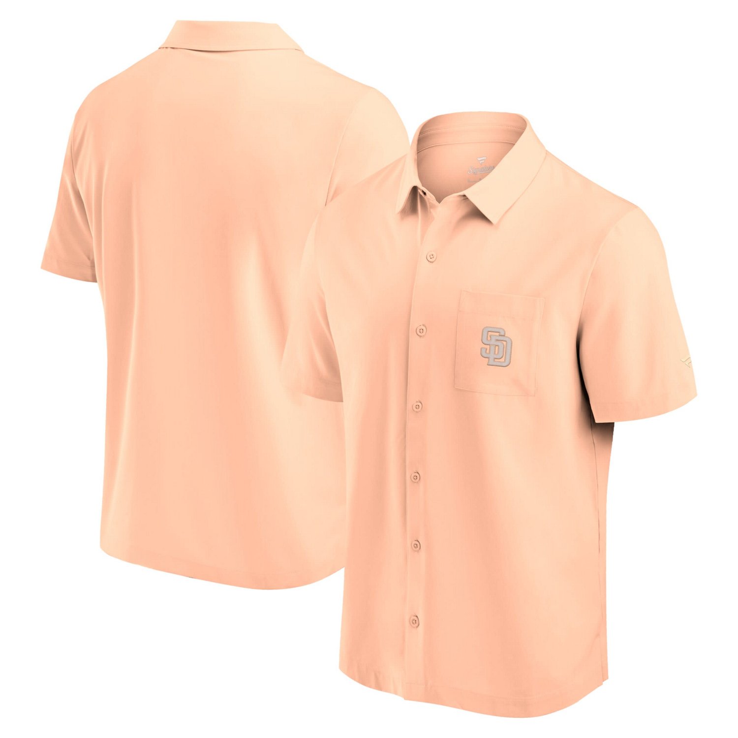 Fanatics Light San Diego Padres Front Office Button-Up Shirt