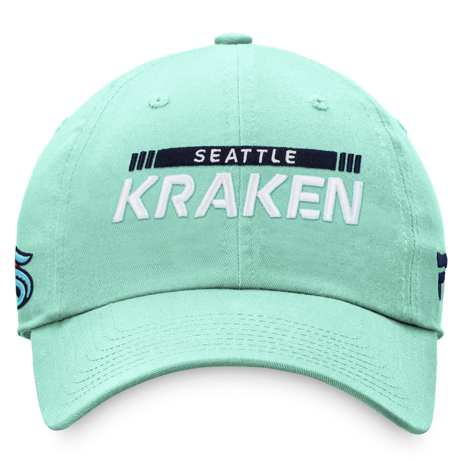 Fanatics Light Seattle Kraken Authentic Pro Rink Adjustable Hat
