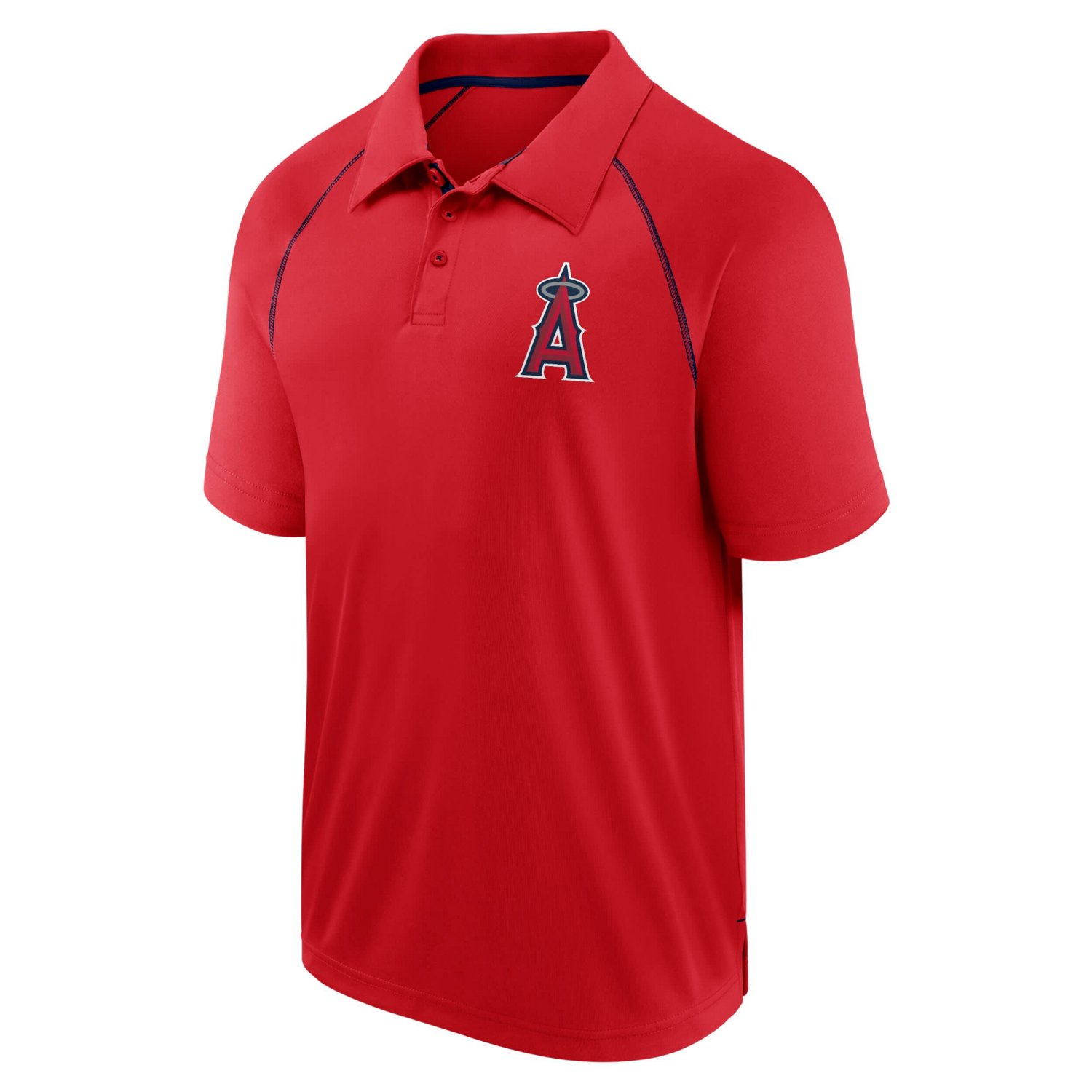 Fanatics Los Angeles Angels Strong Alone Raglan Polo - view number 2