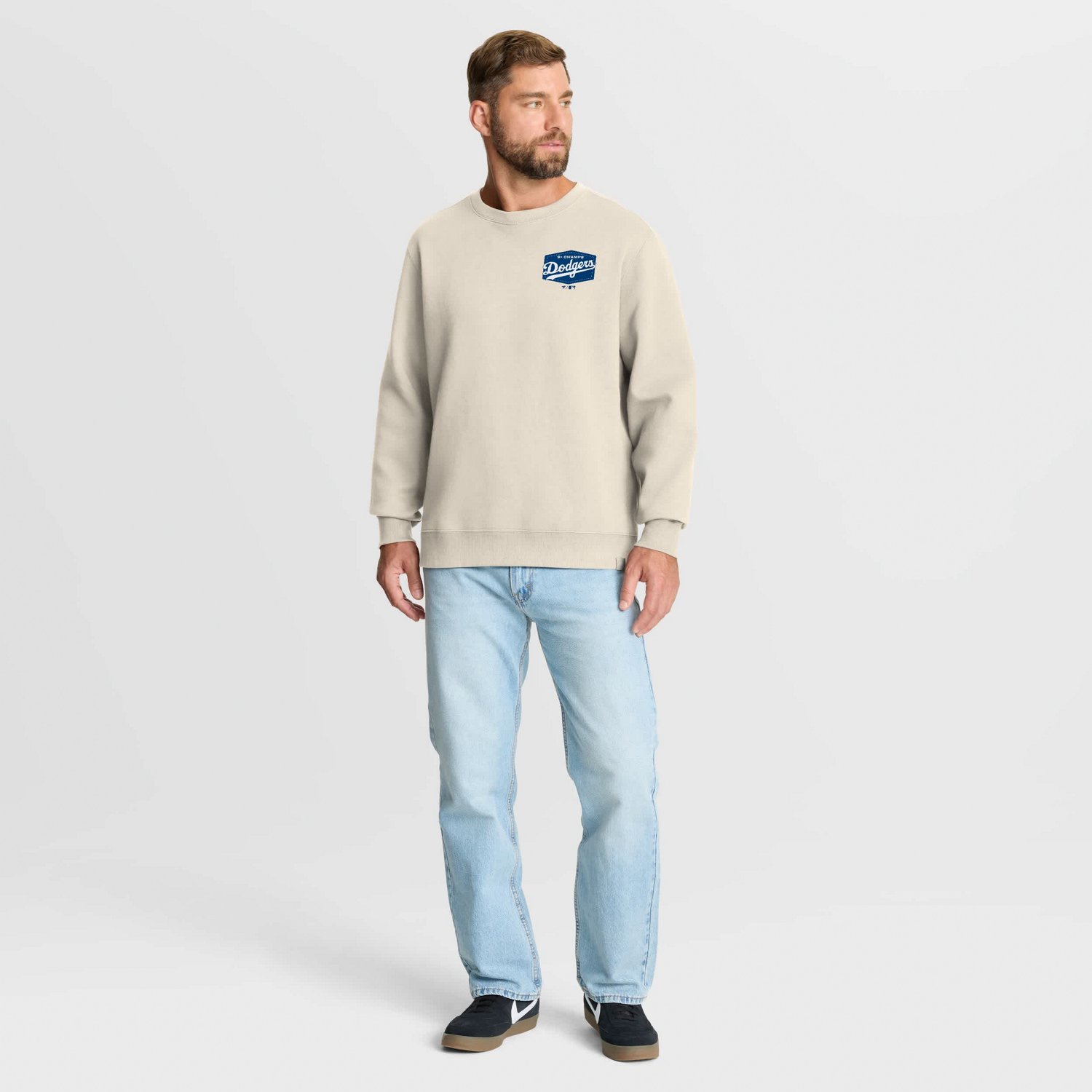 Fanatics Los Angeles Dodgers 9x Champs Crewneck Sweatshirt - view number 3